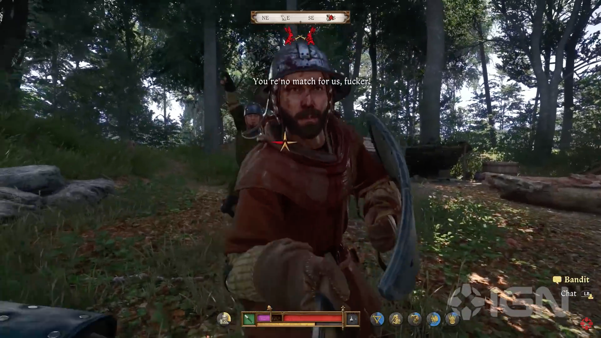 video game combat scene