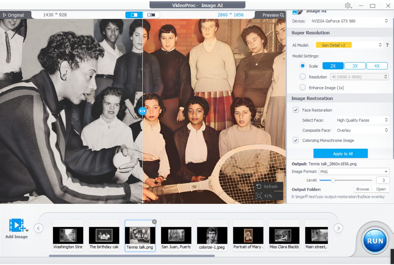 vintage tennis team photo