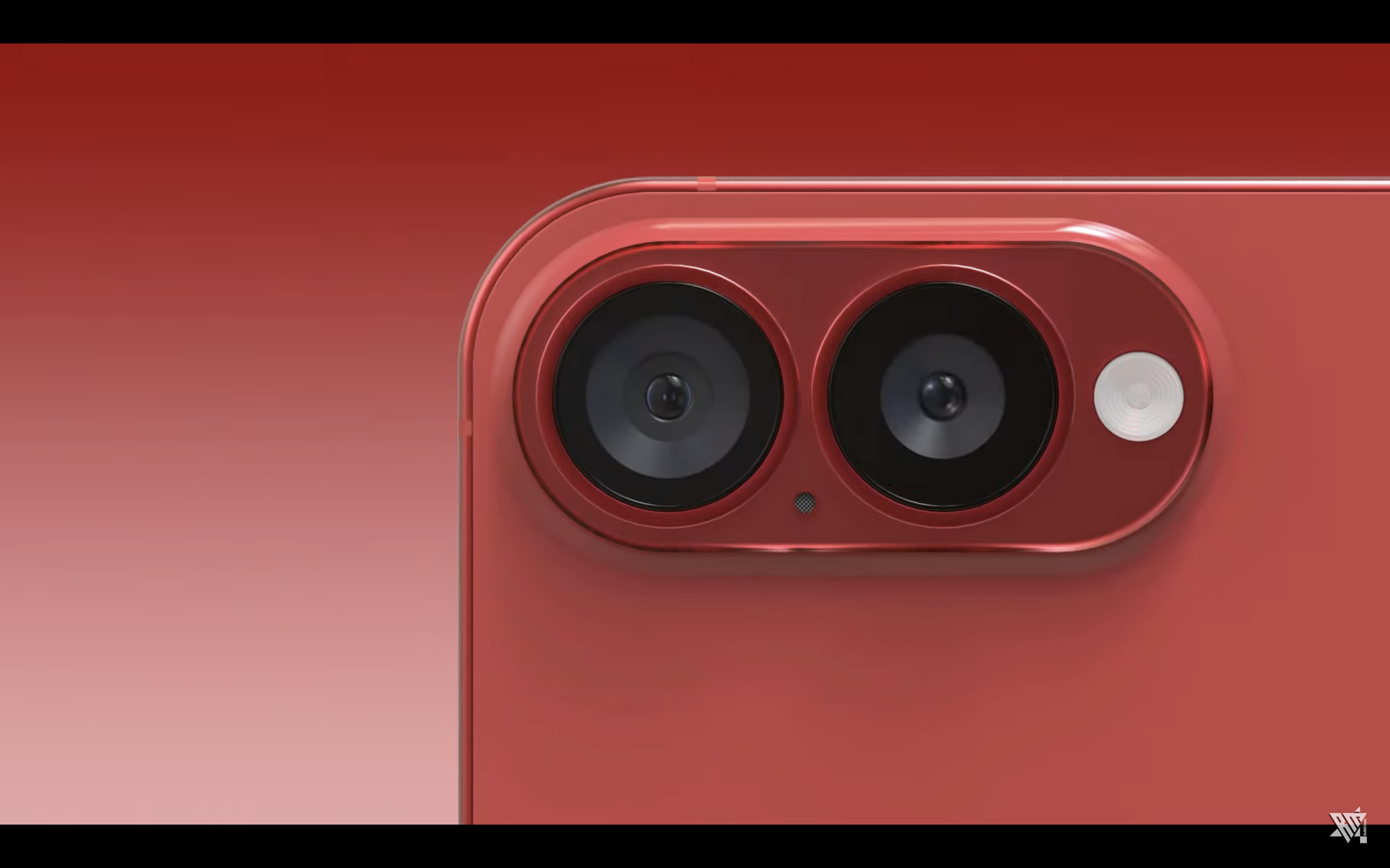 black smartphone camera closeup