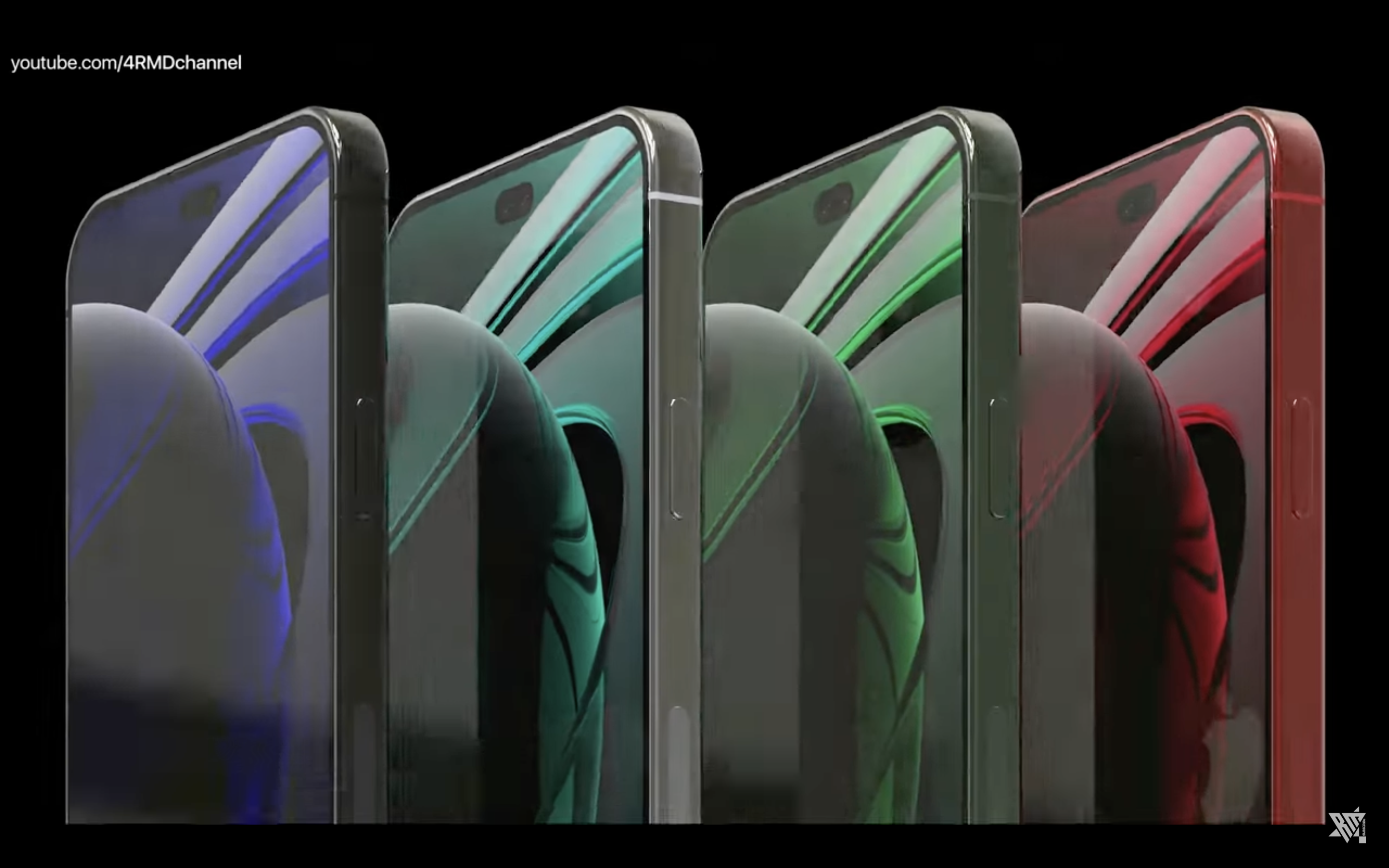 colorful smartphone lineup