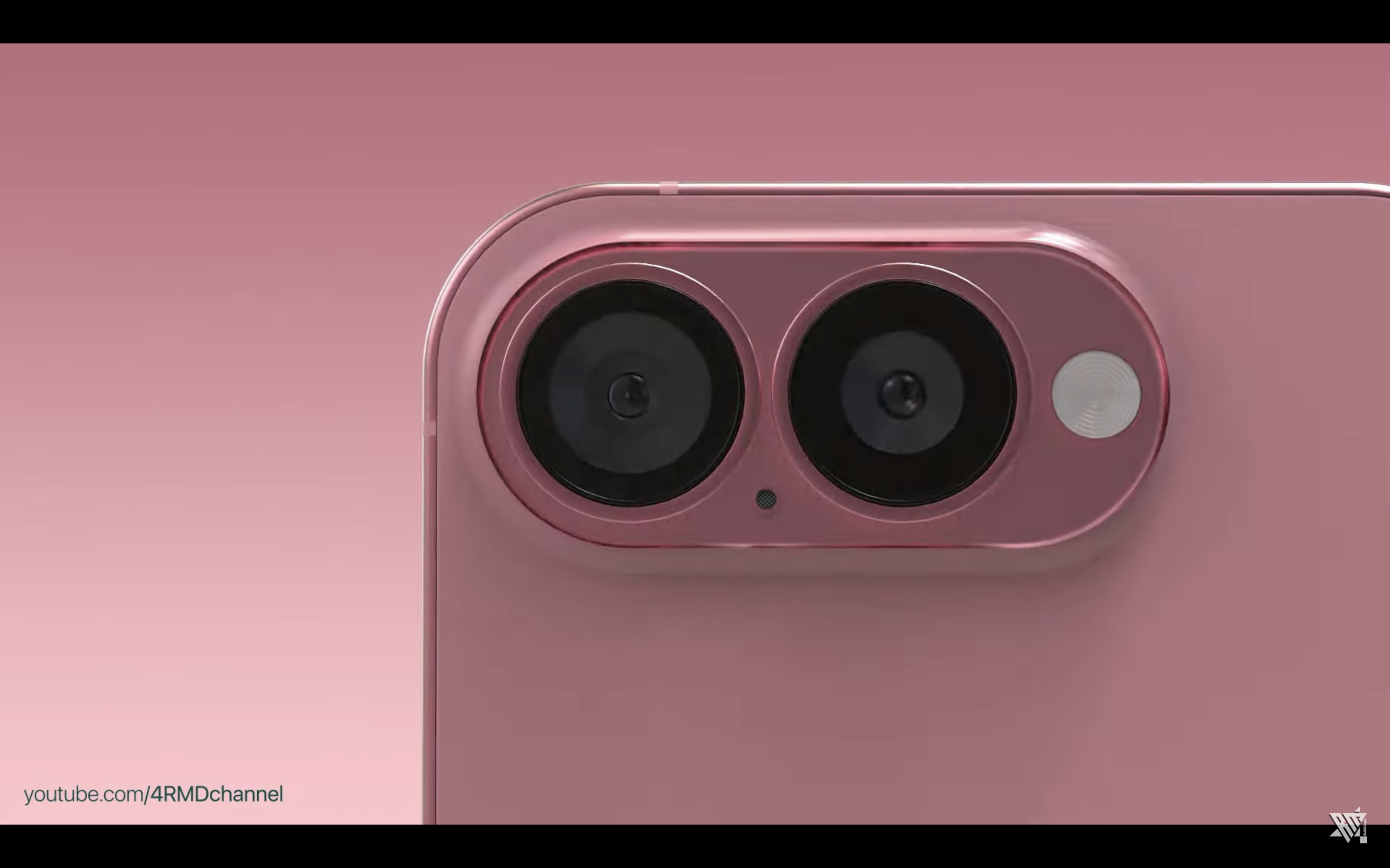 green smartphone camera closeup