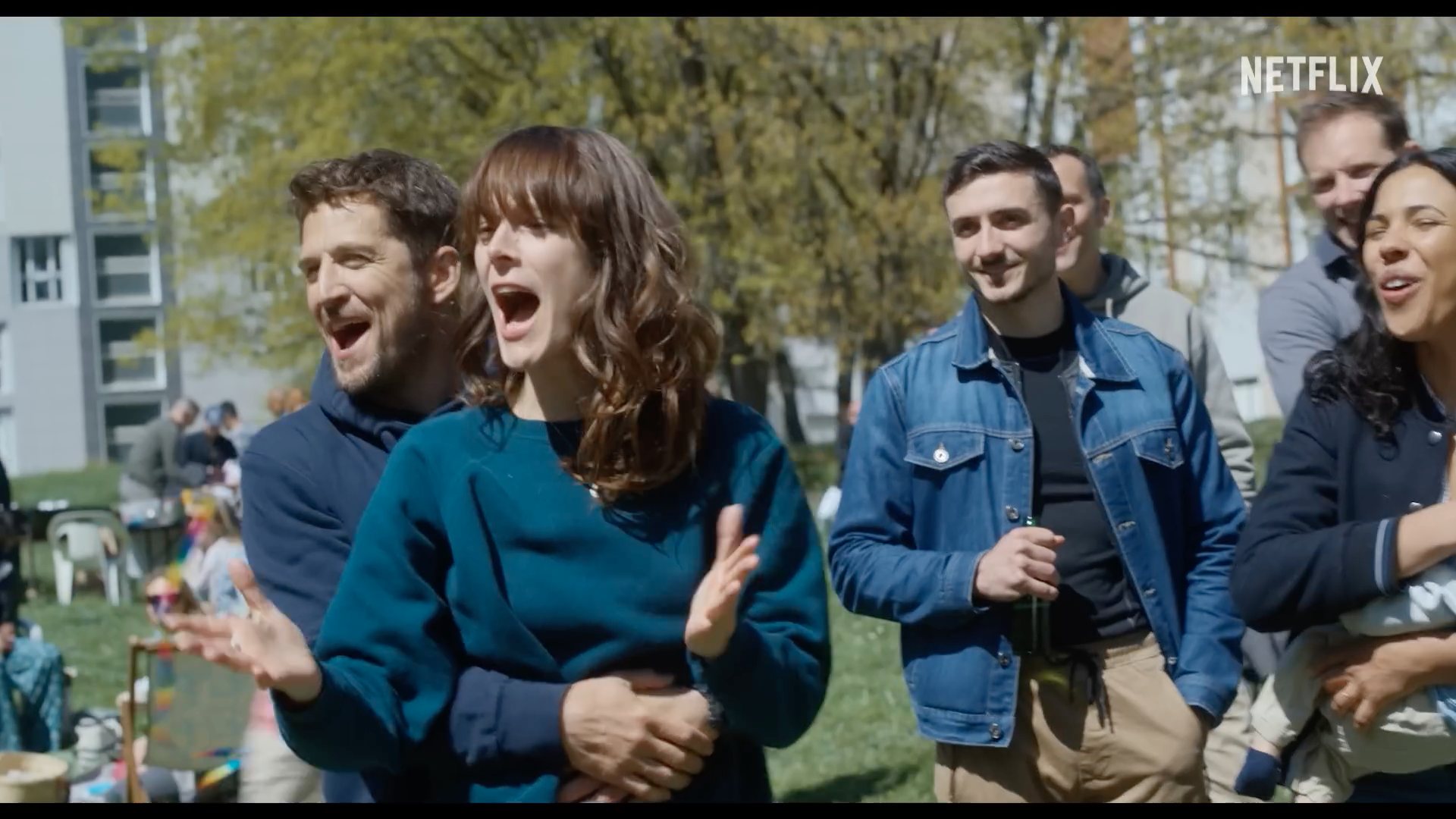 group of people outdoor event