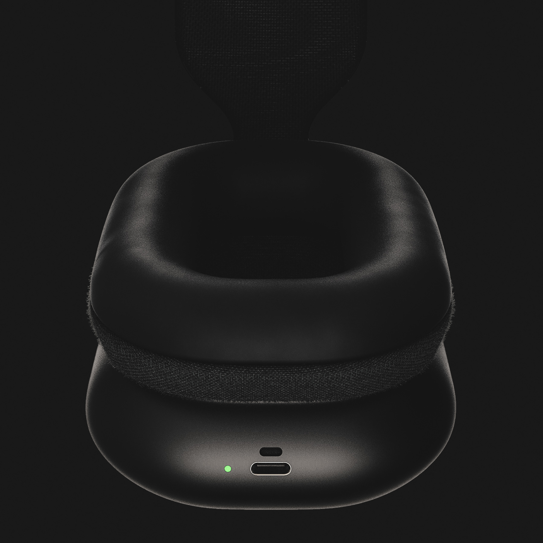 headphone bottom view