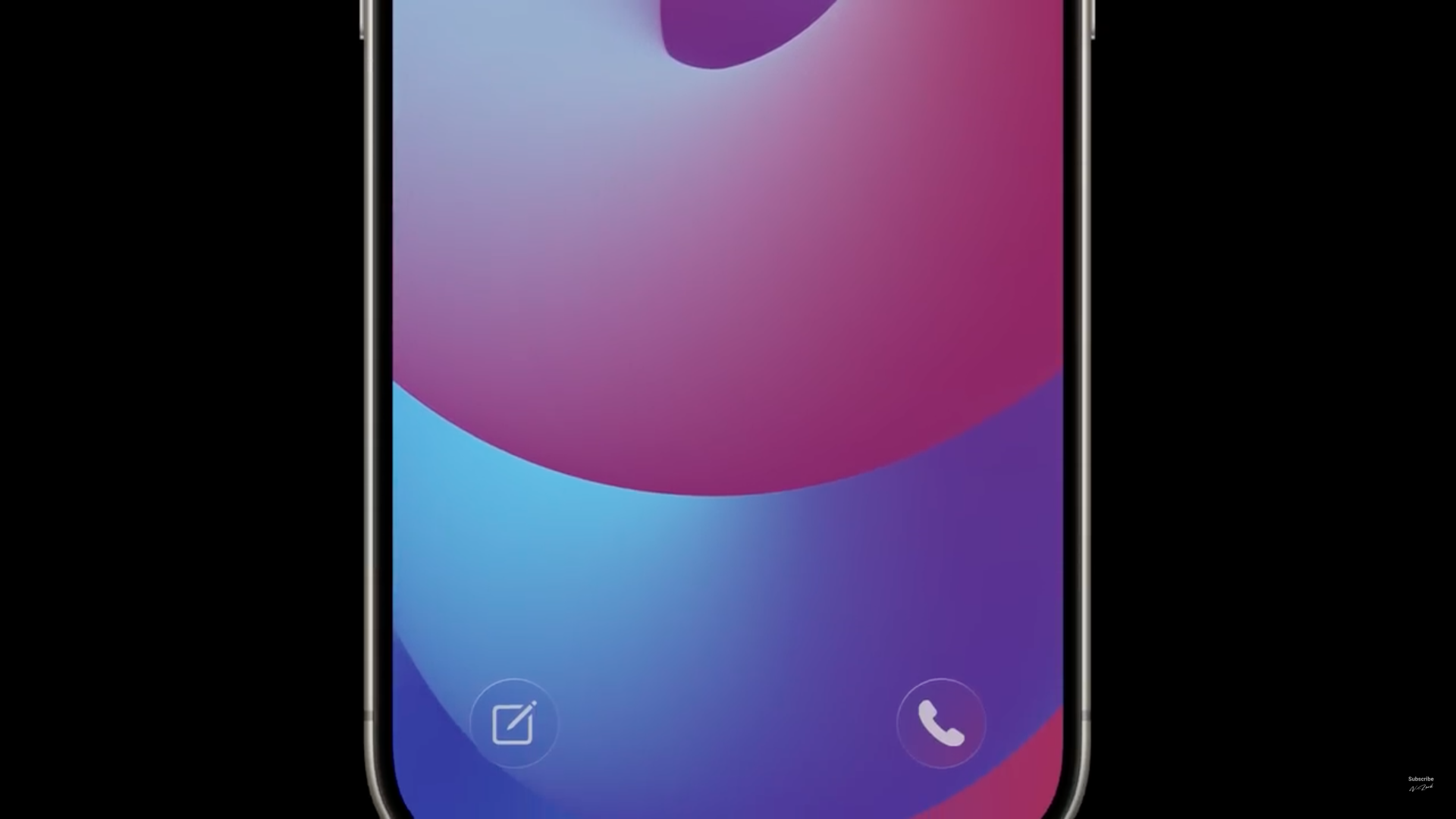 iphone bottom screen icons