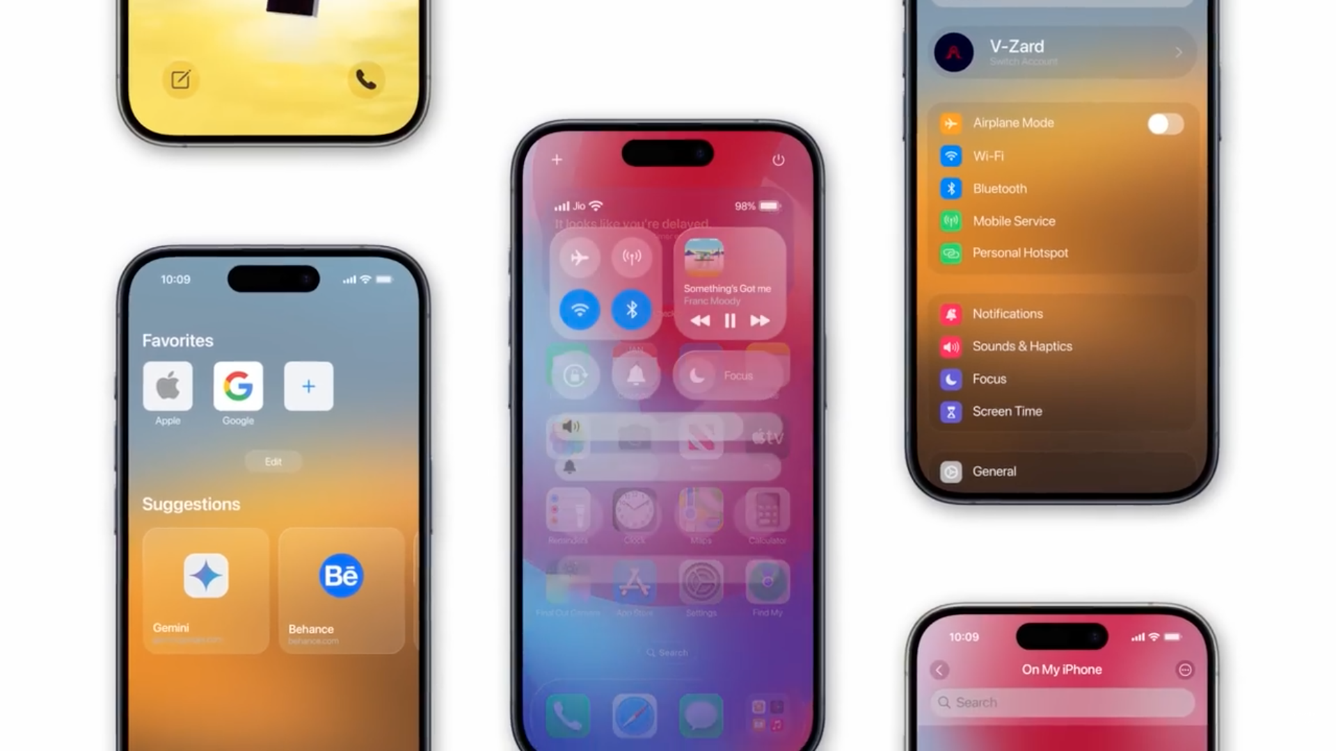 iphone multiple screens