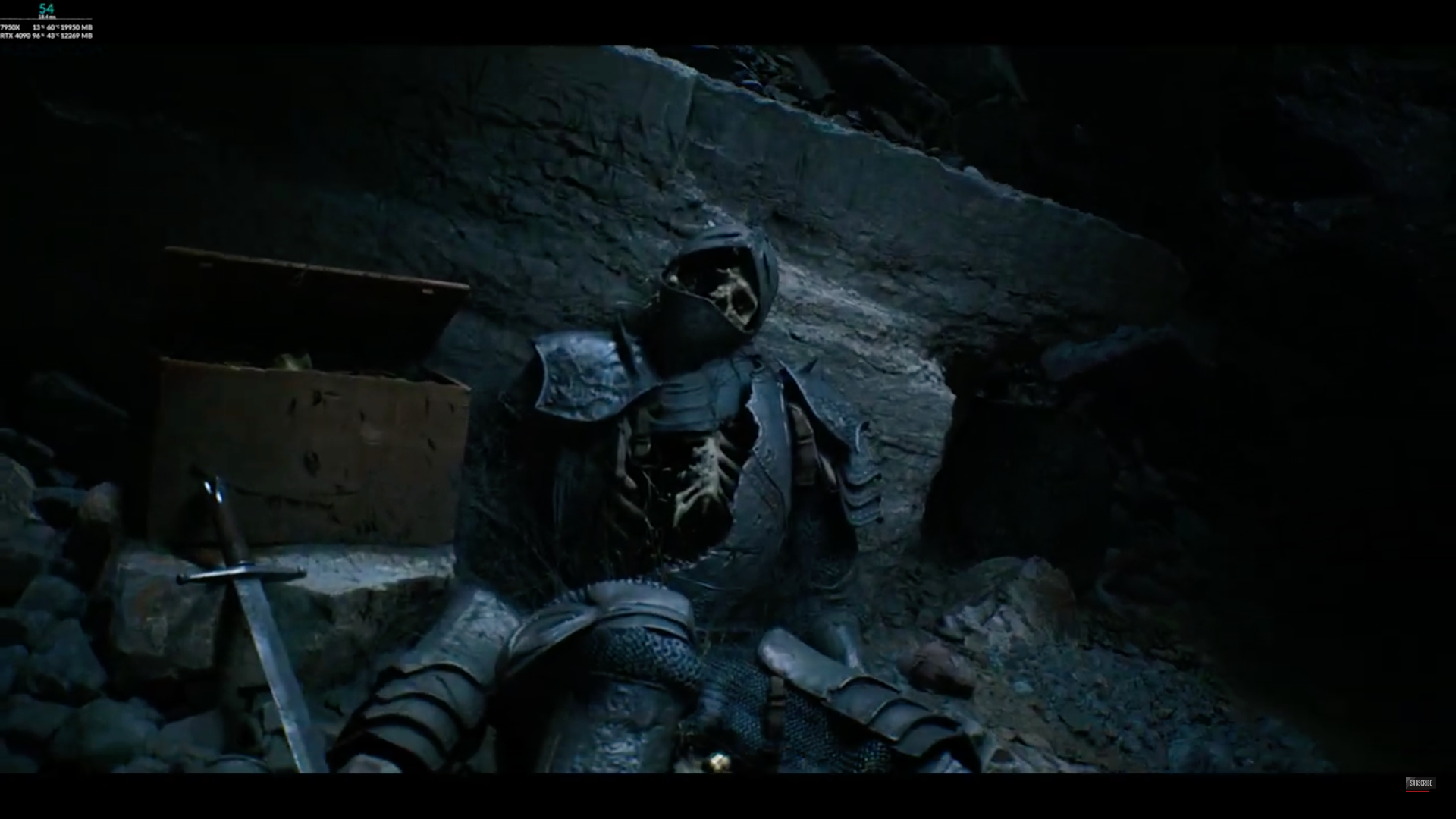 medieval skeleton knight