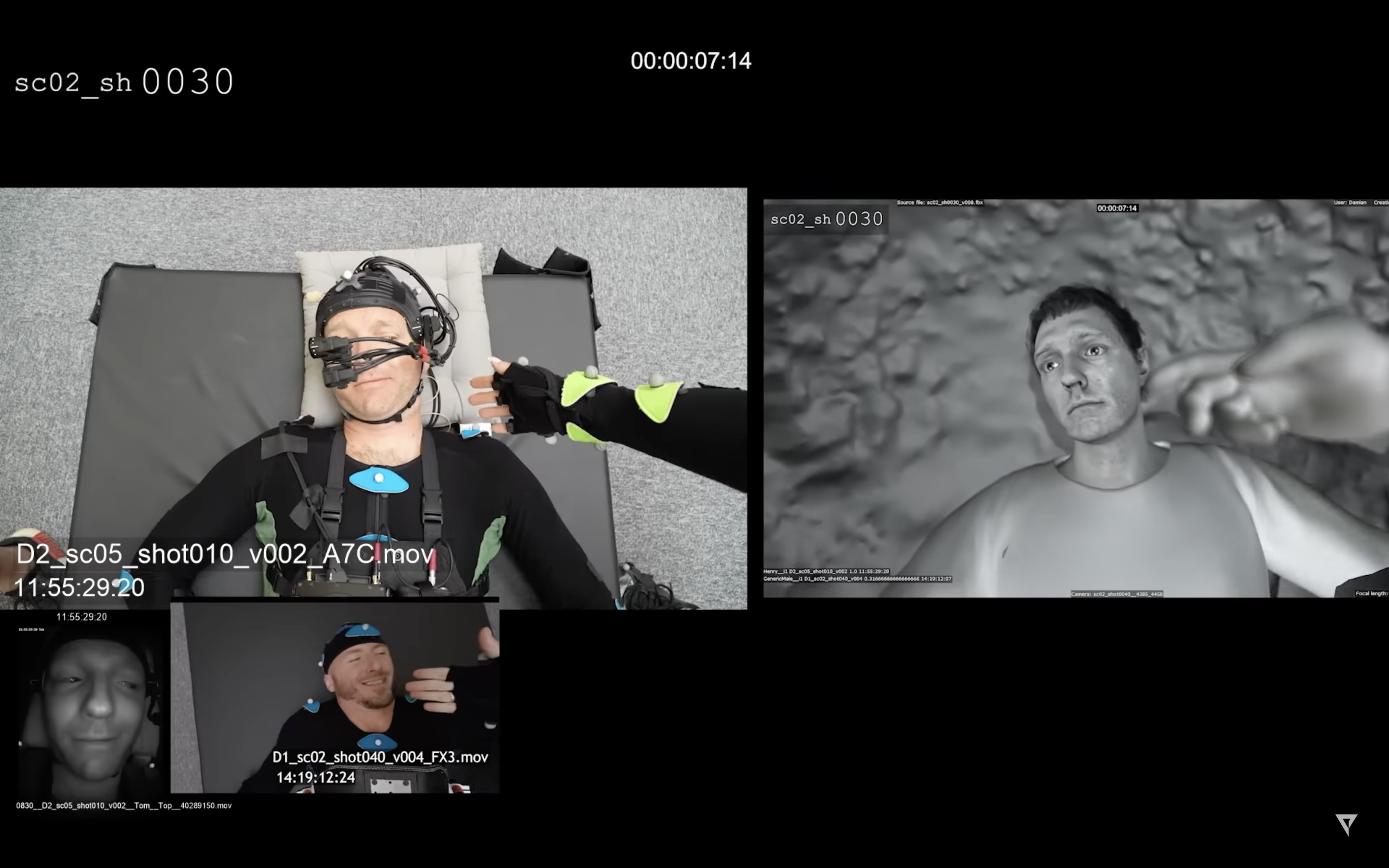 motion capture setup