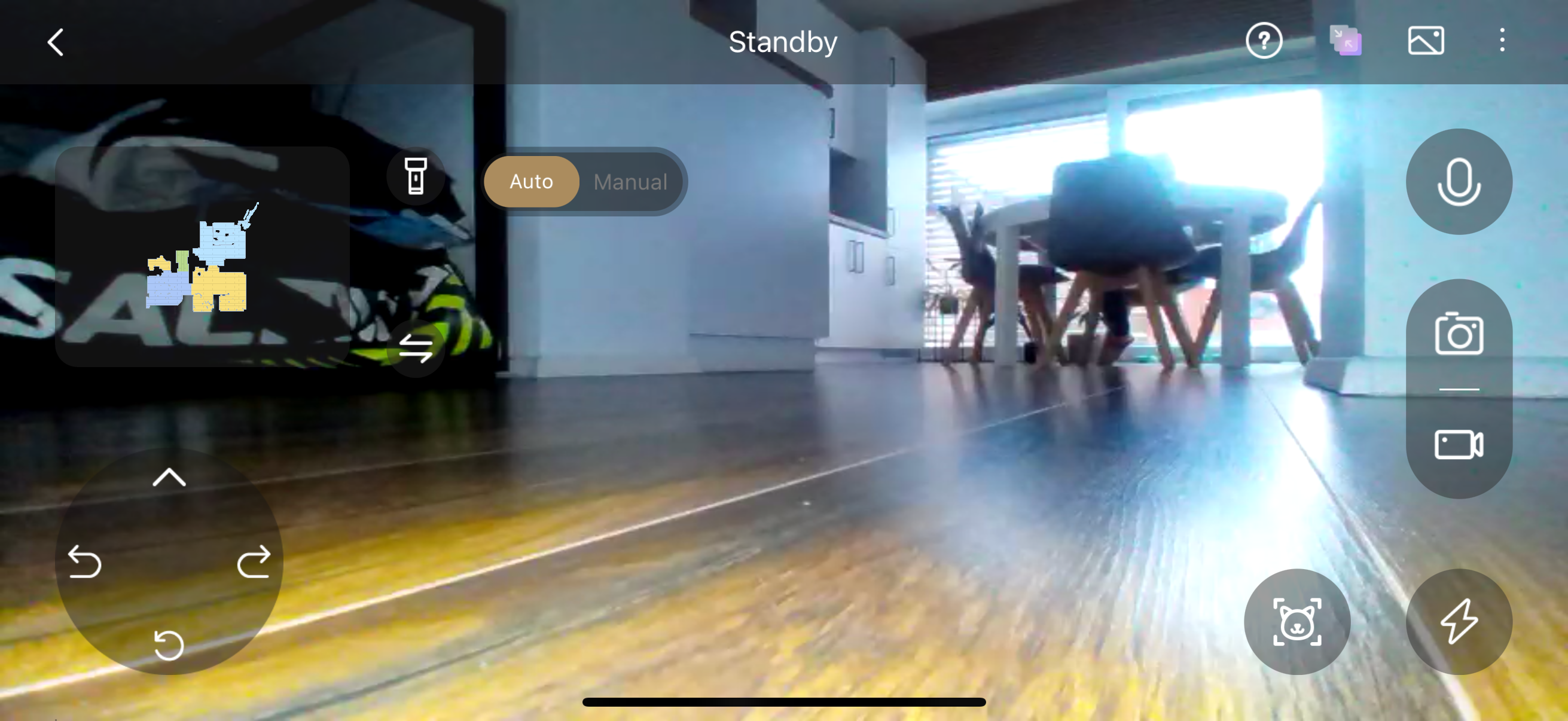 robot vacuum camera standby 2