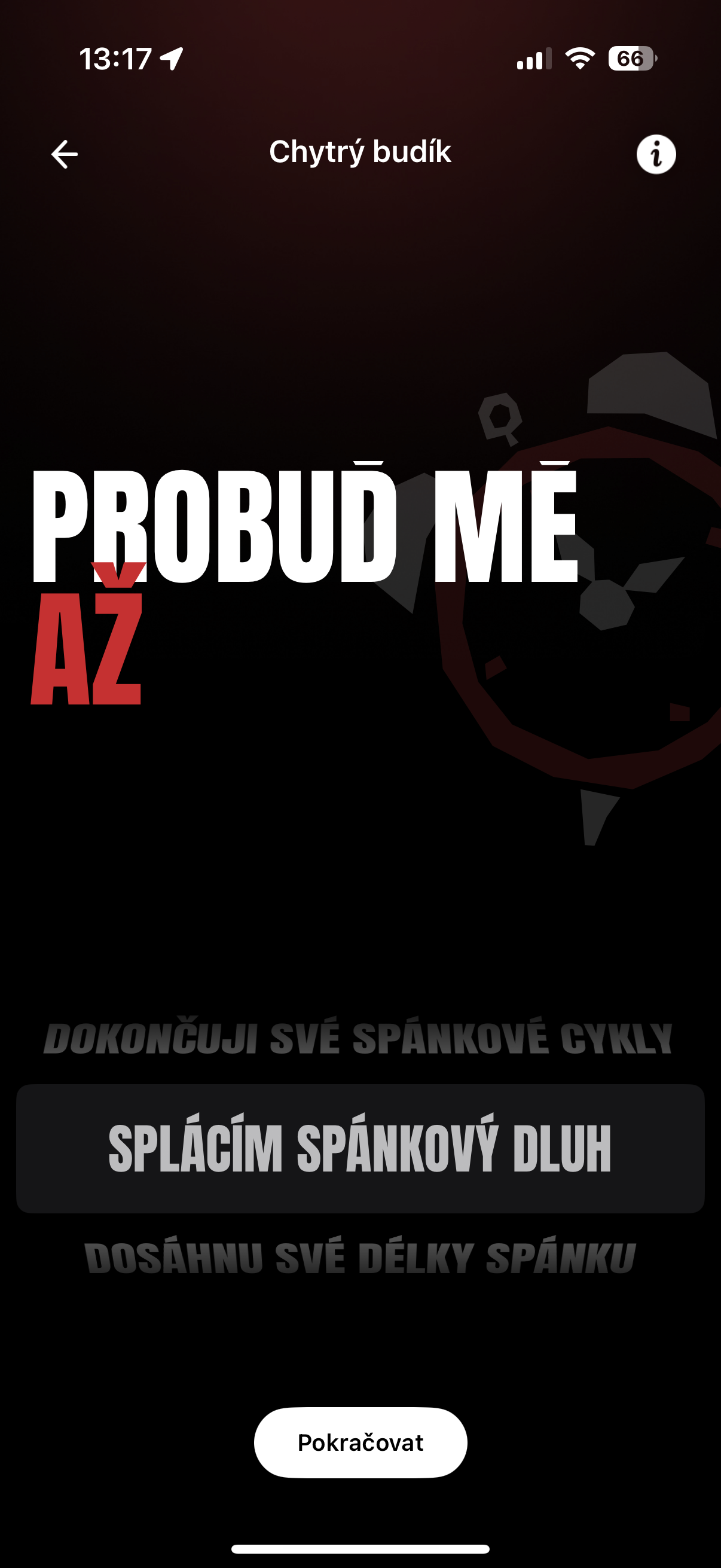 sleep debt reduction