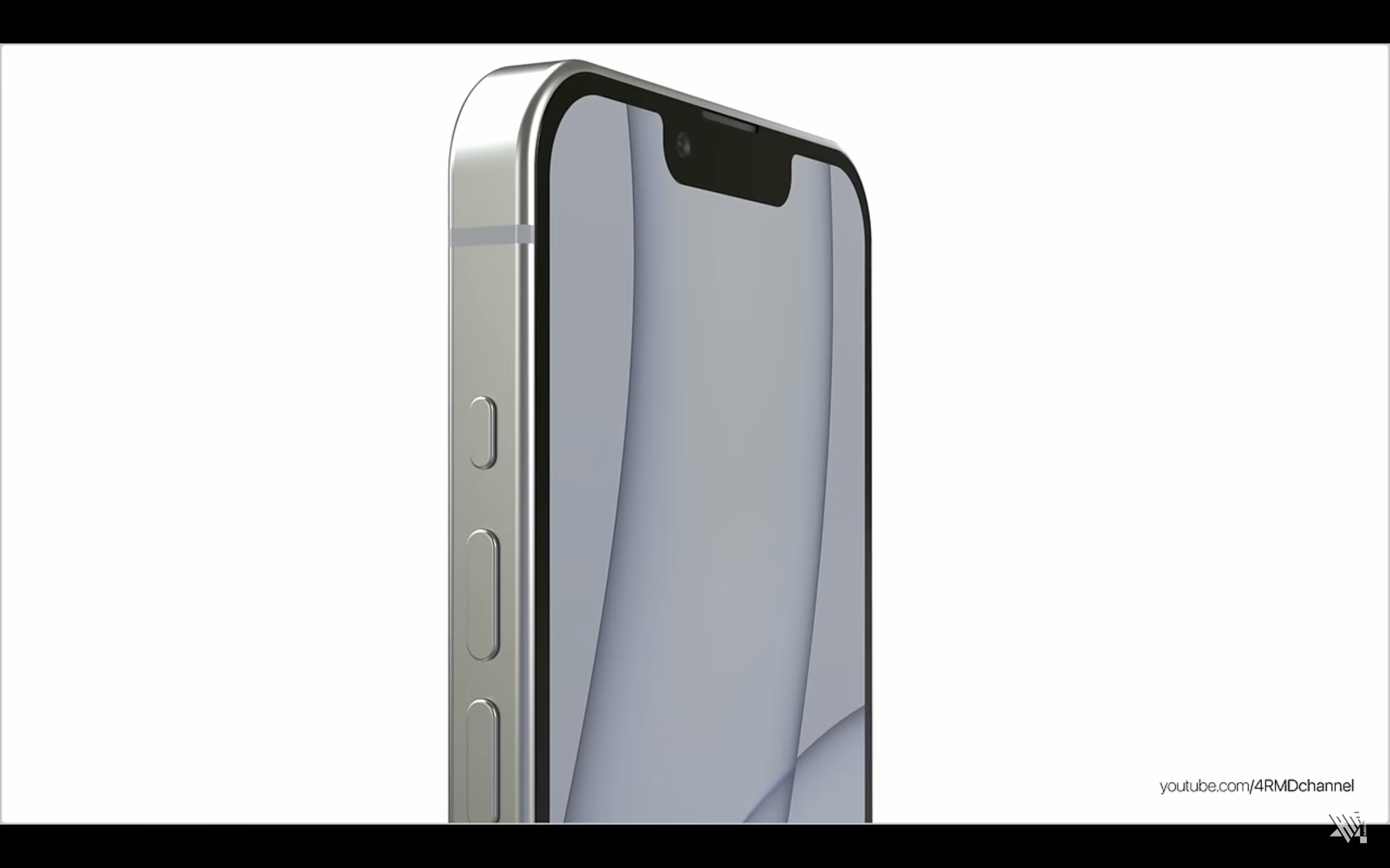 smartphone front side view