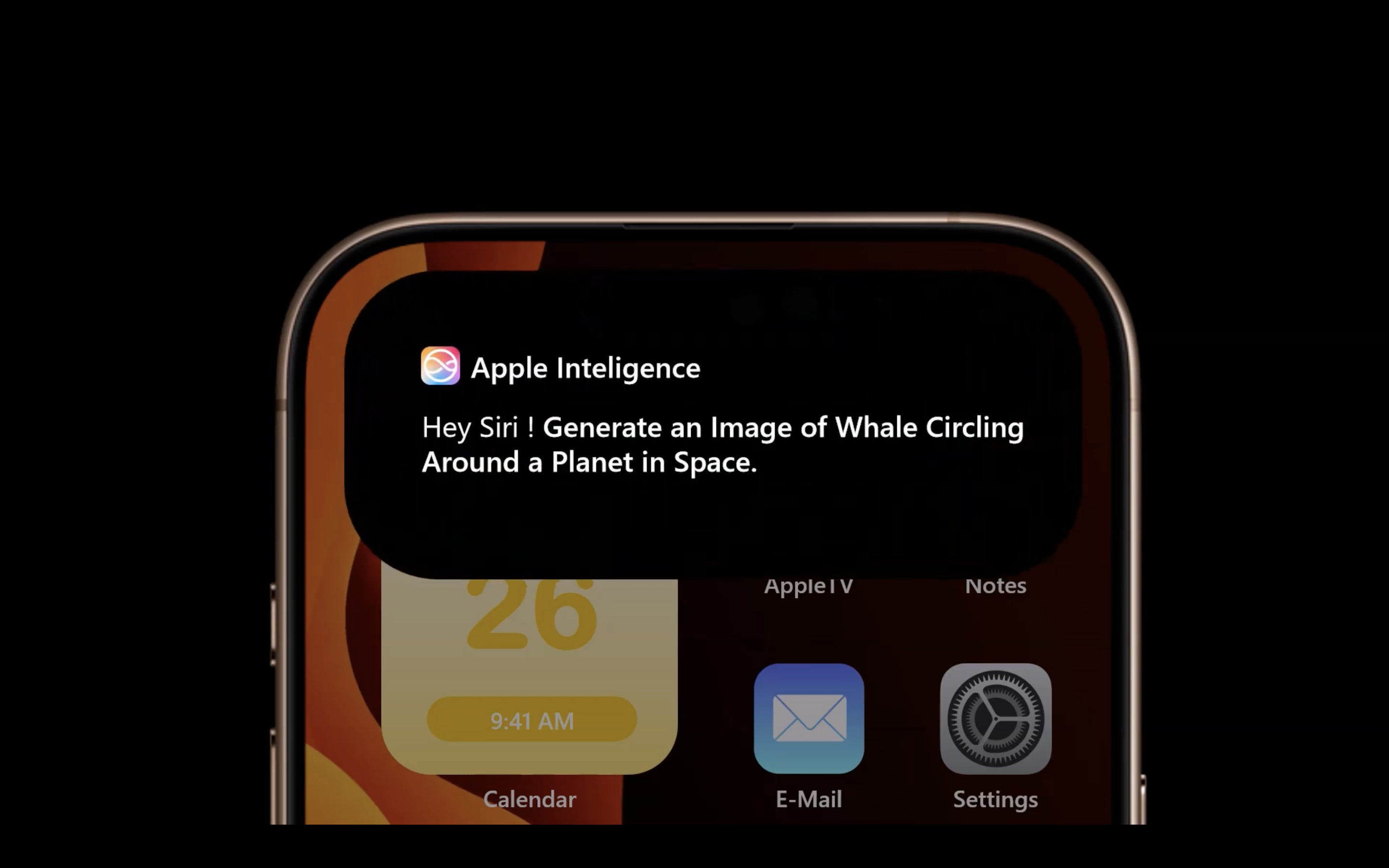 smartphone notification apple intelligence