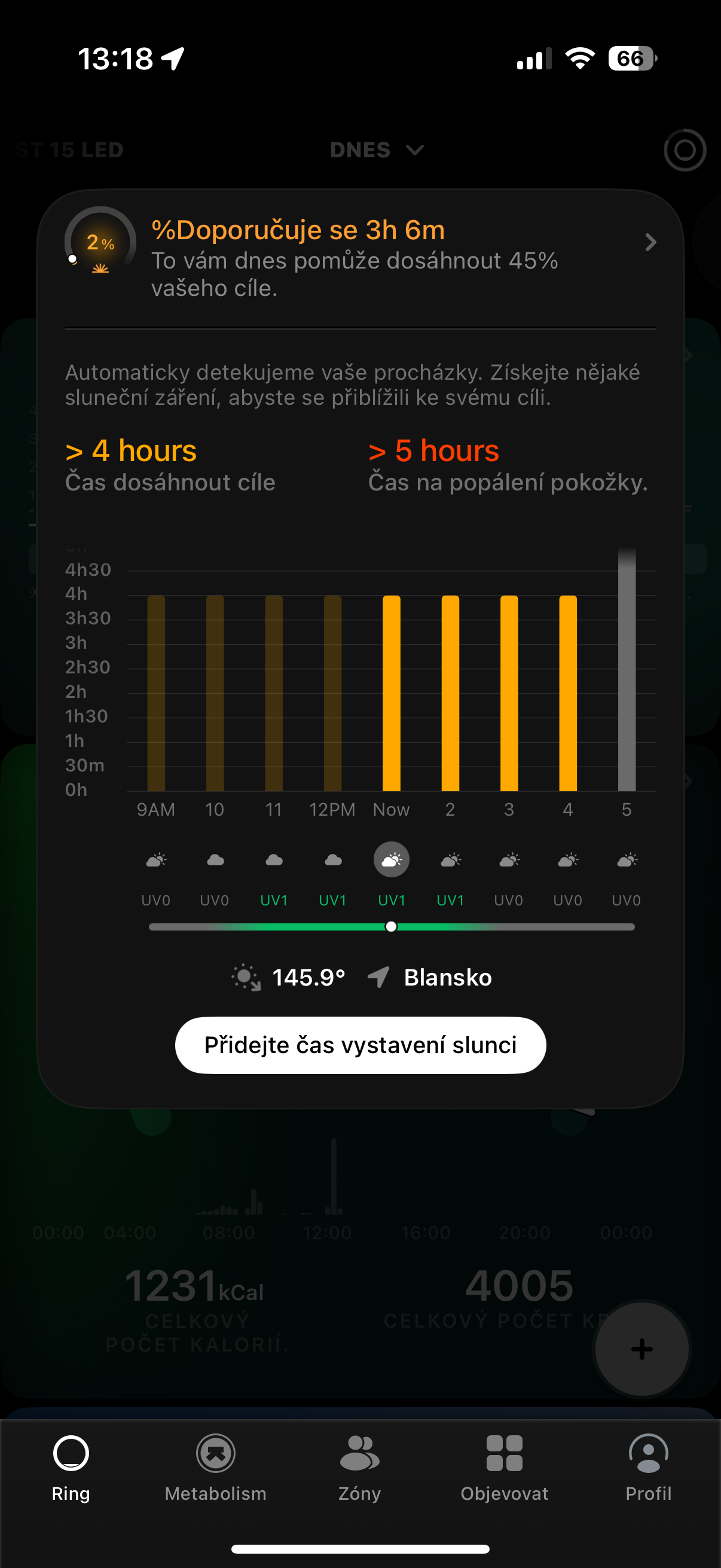 sun exposure recommendation