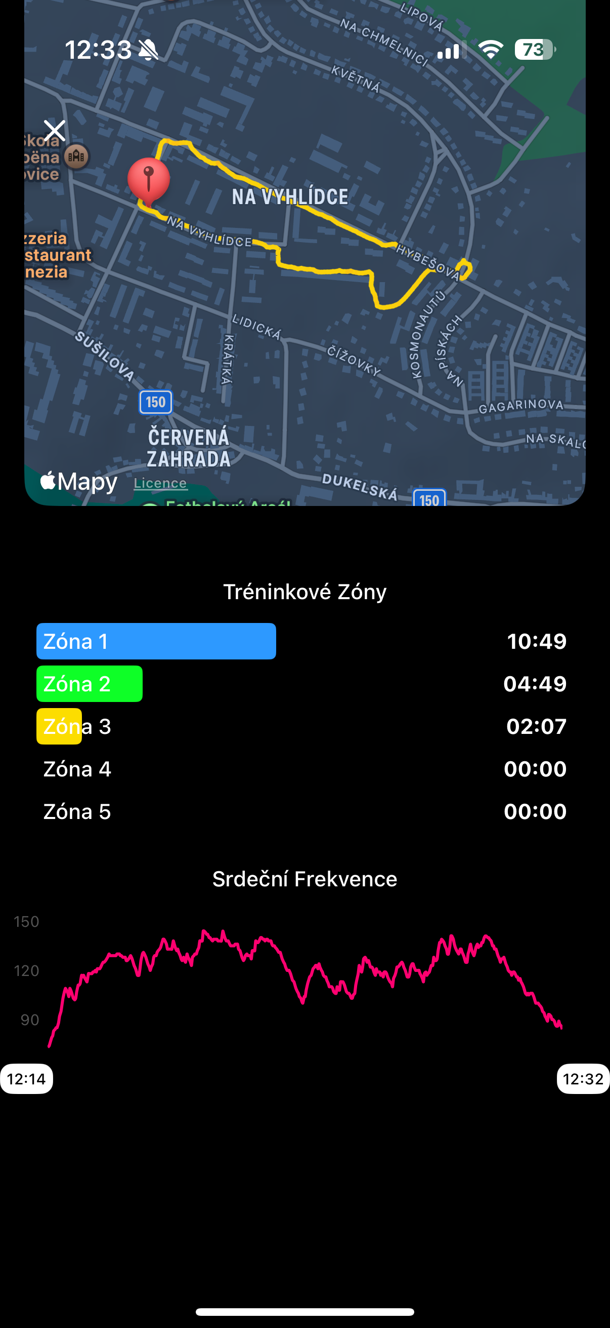 training zones heart rate