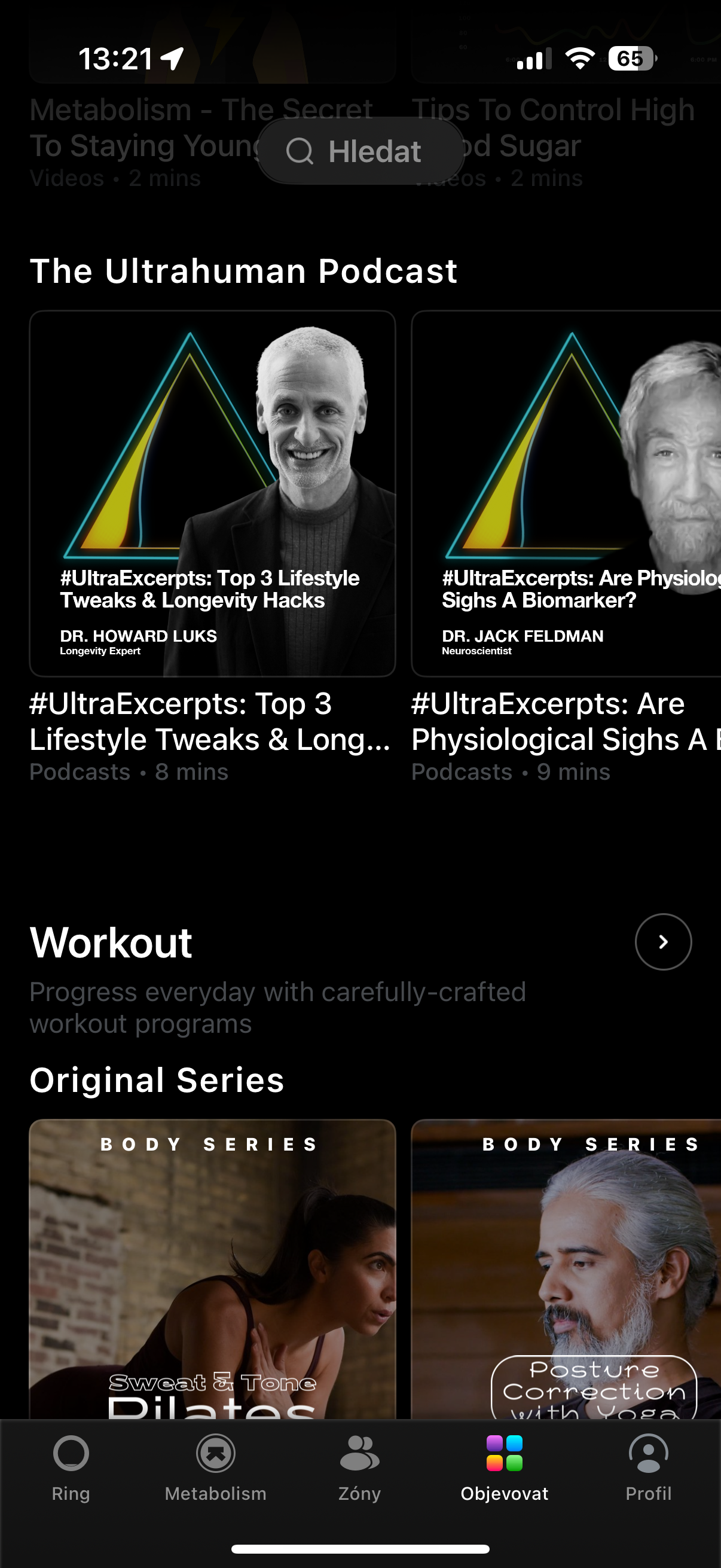 ultrahuman podcast workout