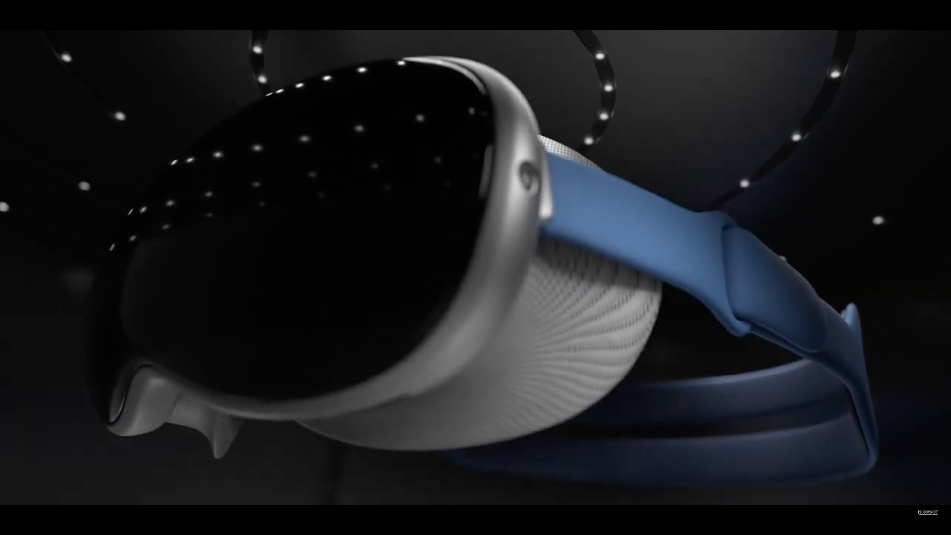 vr headset front view