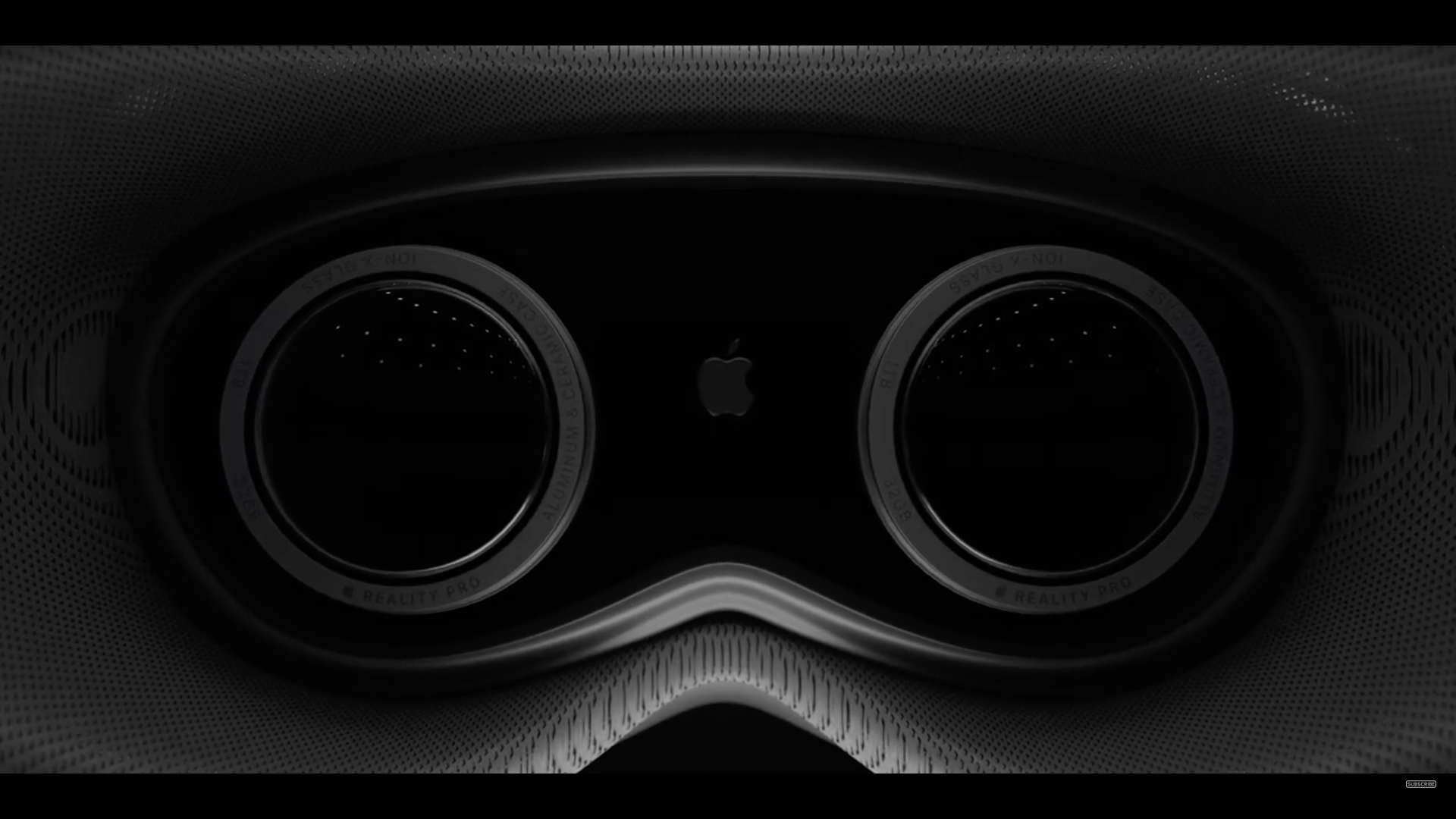 vr headset lens view