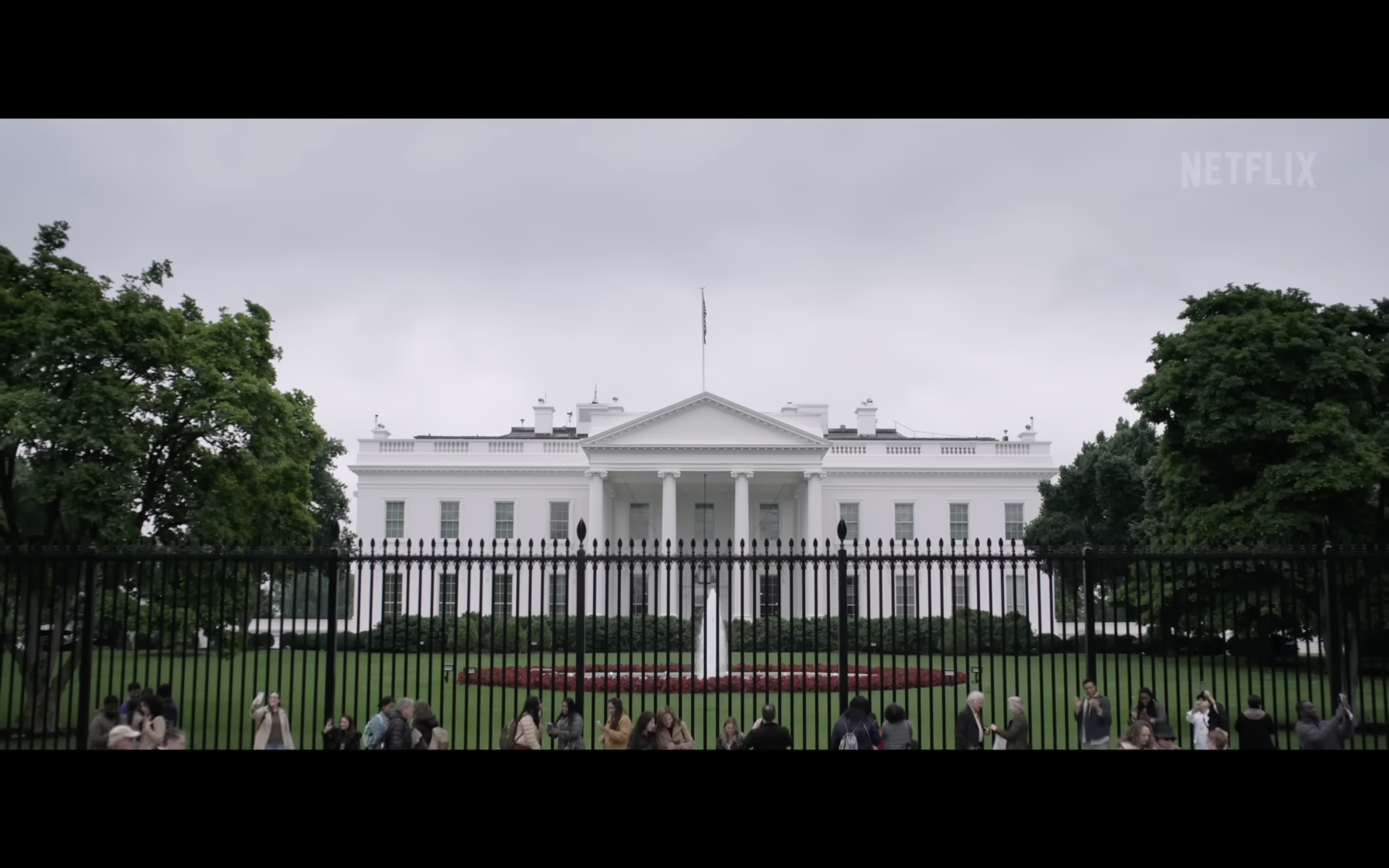 white house netflix scene