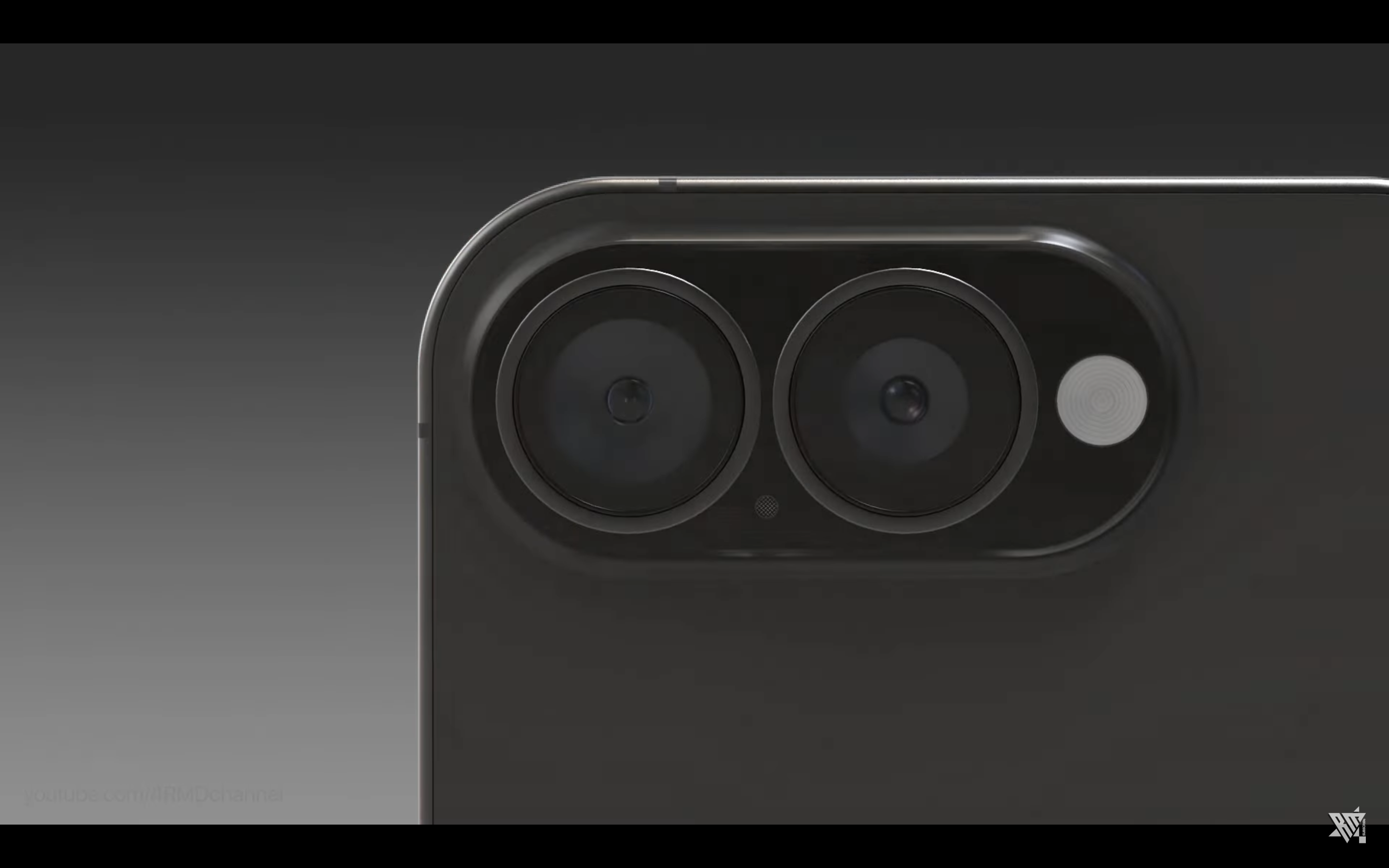 white smartphone camera closeup