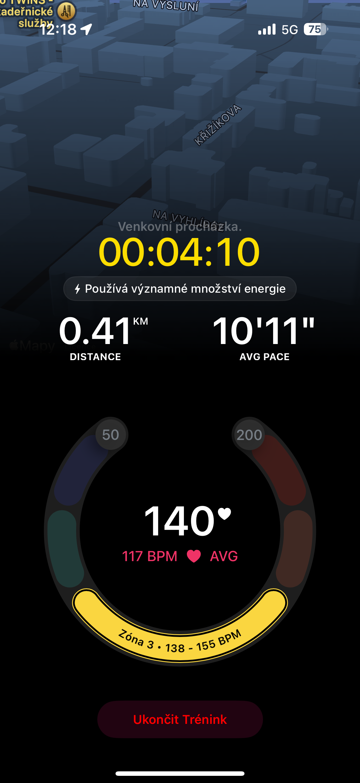 workout intensity heart rate