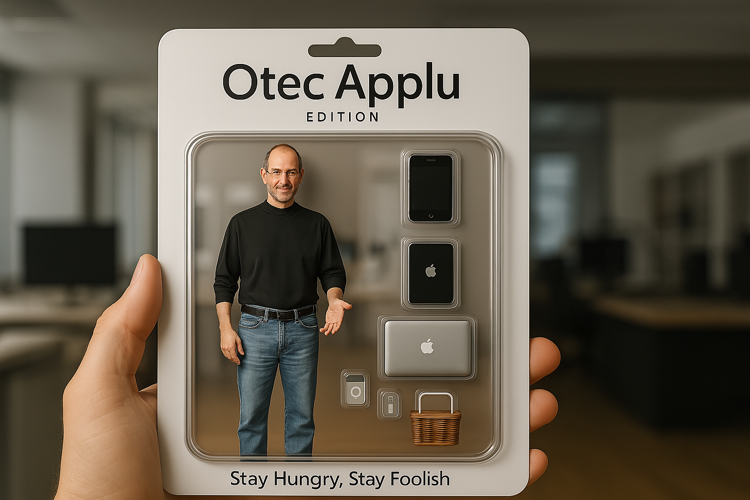 Steve Jobs figurka Steve Jobs figurka