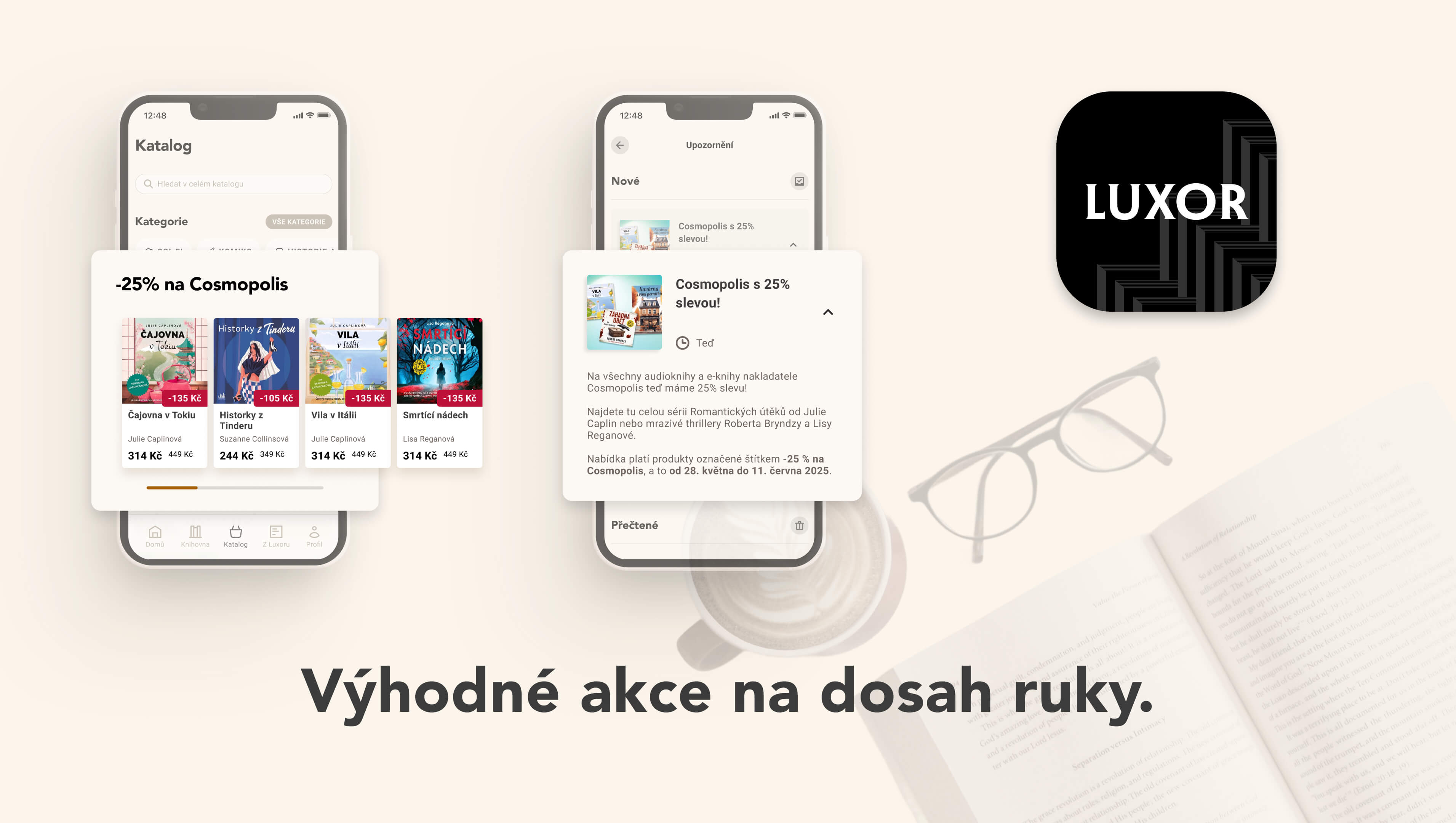 Vyhodne akce v MujLuxor