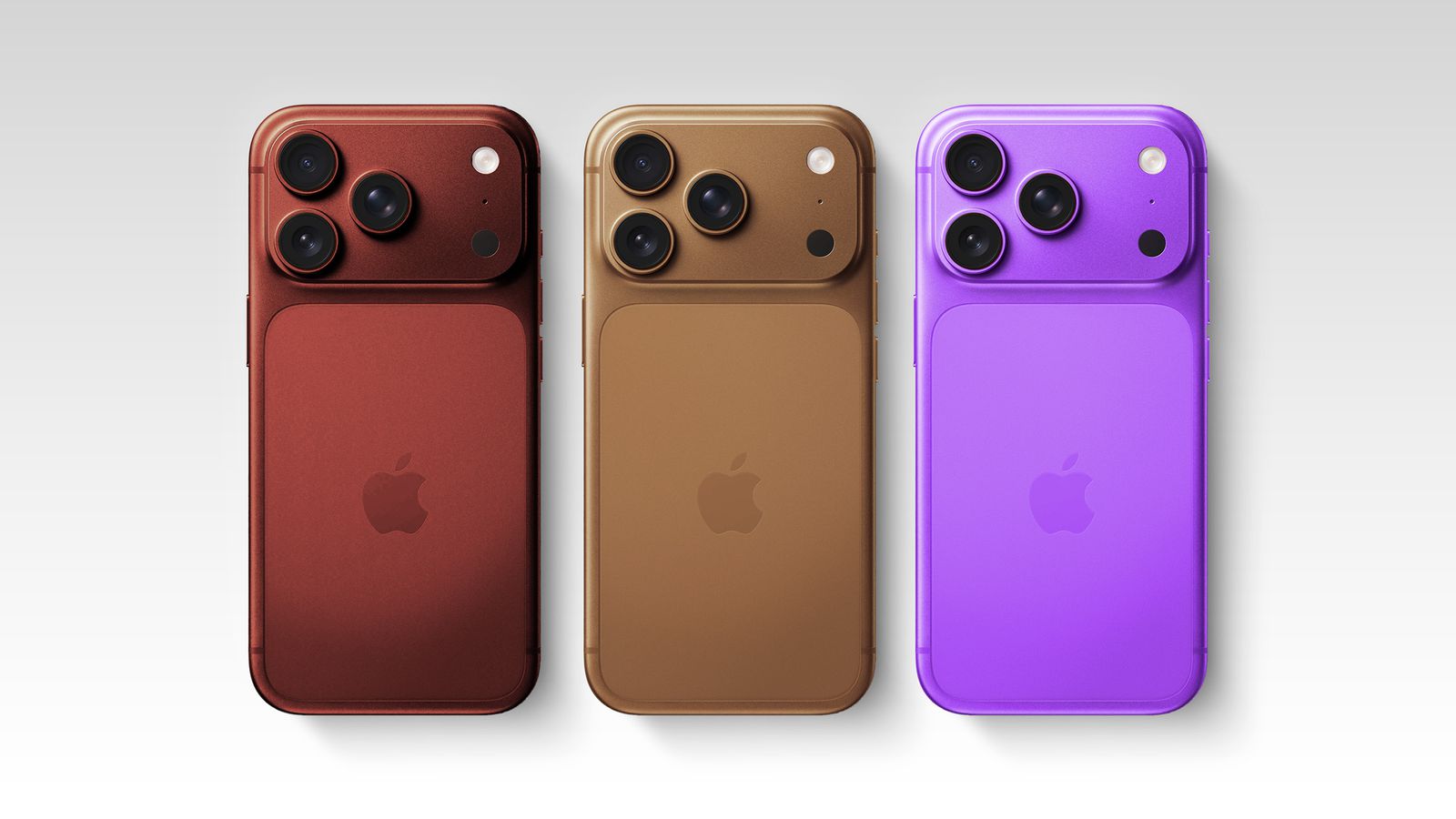 Coffee Burgundy and Purple iPhone 18 Pro Mock 1