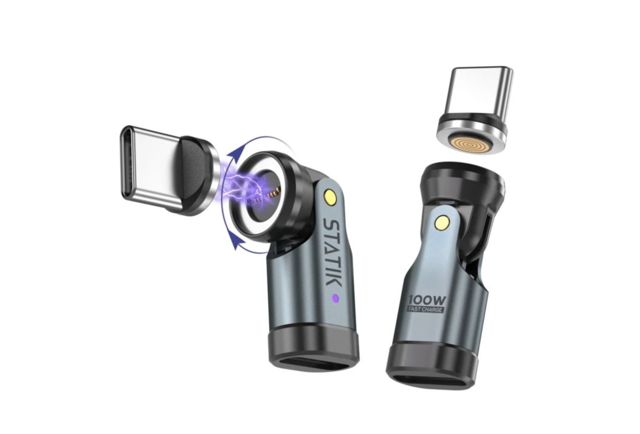 Zapomeňte na zničené kabely: STATIK 360° Pro je magnetický adaptér, který změní způsob, jakým nabíjíte svoje zařízení
