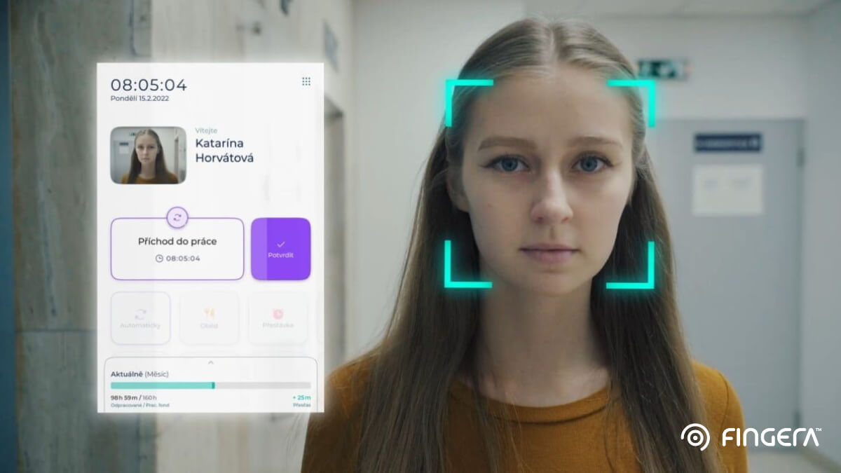 Biometricky dochazkovy system Fingera
