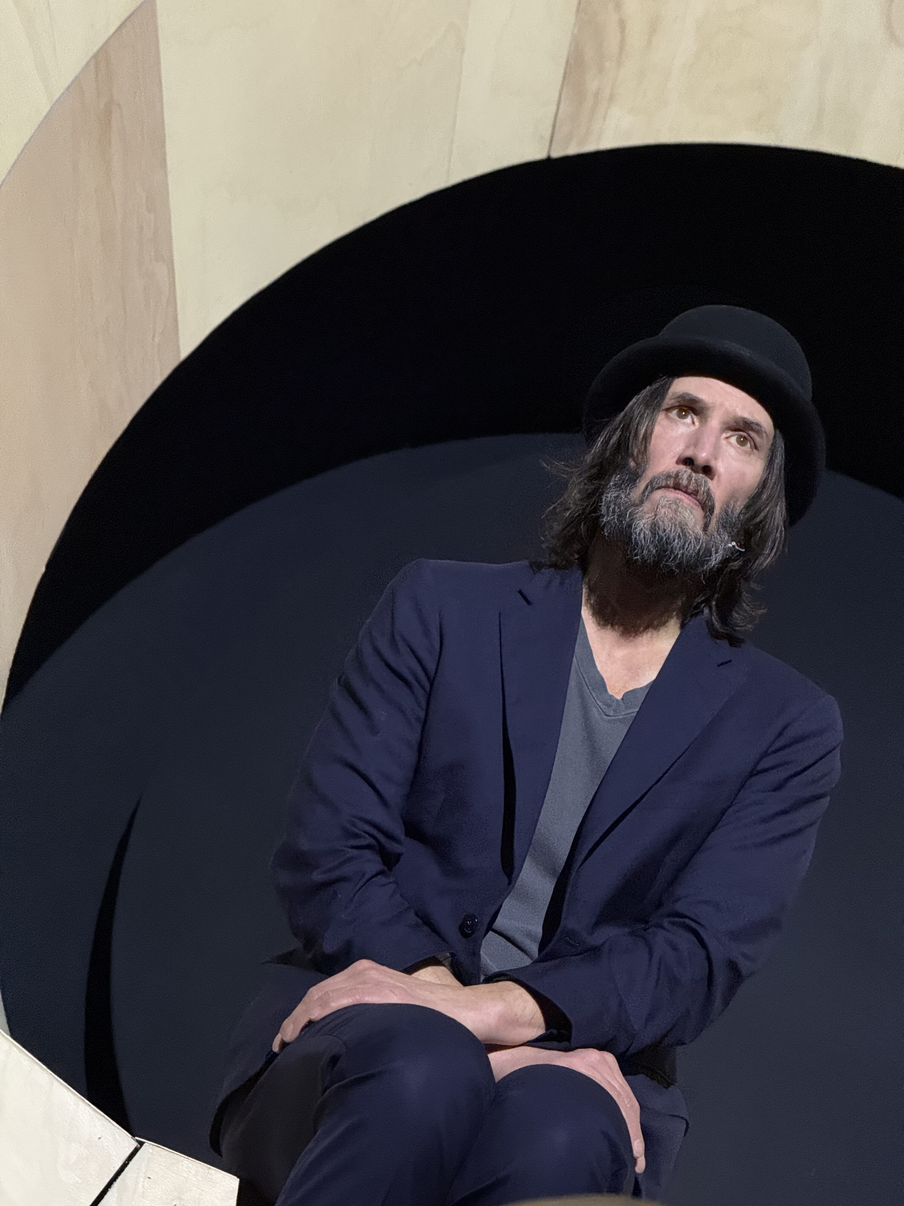 Keanu reeves waiting for godot broadway