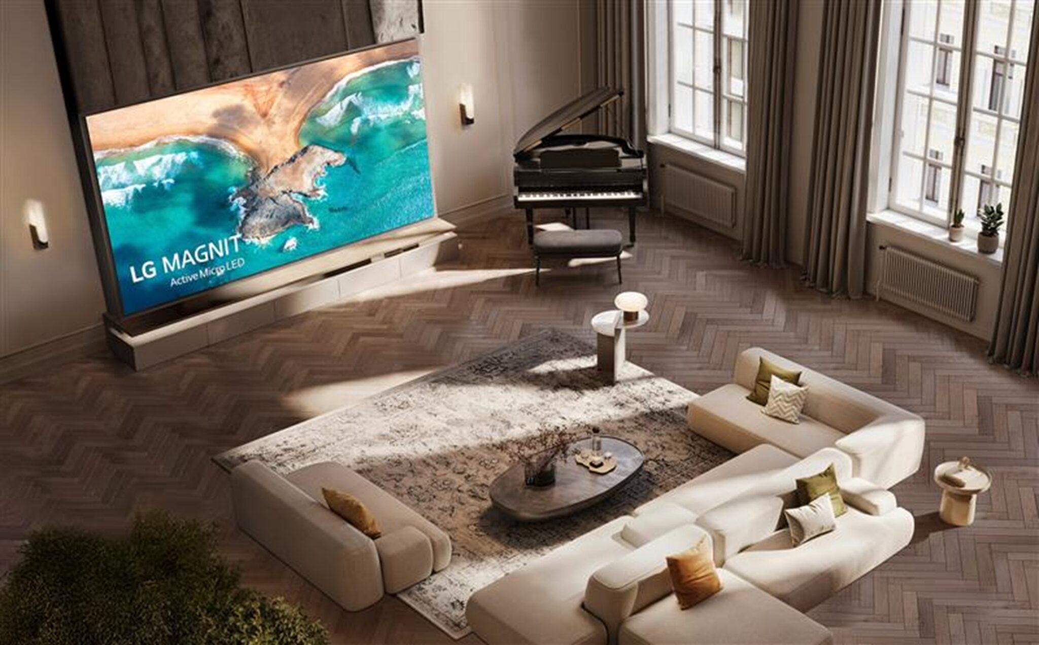 LGがラグジュアリーホームシアターの新時代を発表:LG MAGNIT Active Micro LED – Letem svetem Applem