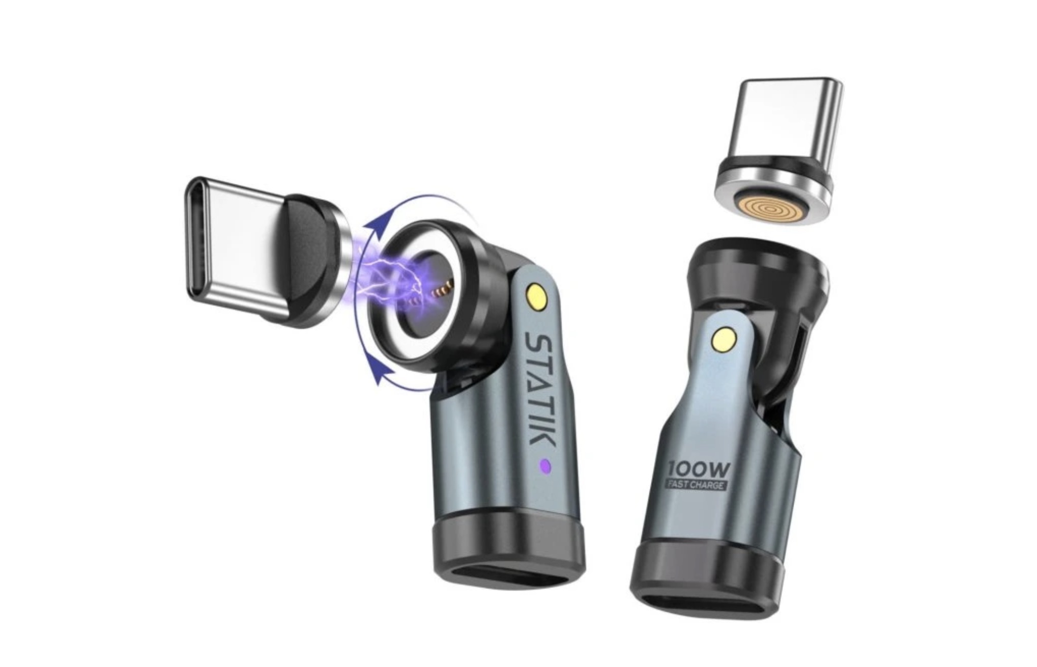 Statik 360° Pro Magnetic Cable Adapters: Magnetická revoluce v nabíjení a ochraně kabelů