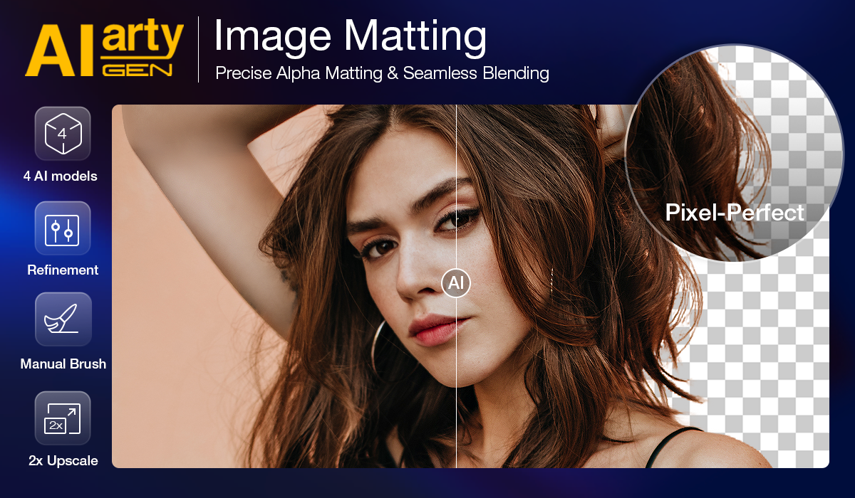 Aiarty Image Matting: Konečně nástroj, který zvládne i ty nejkomplikovanější výřezy [40% SLEVA na doživotní licenci]