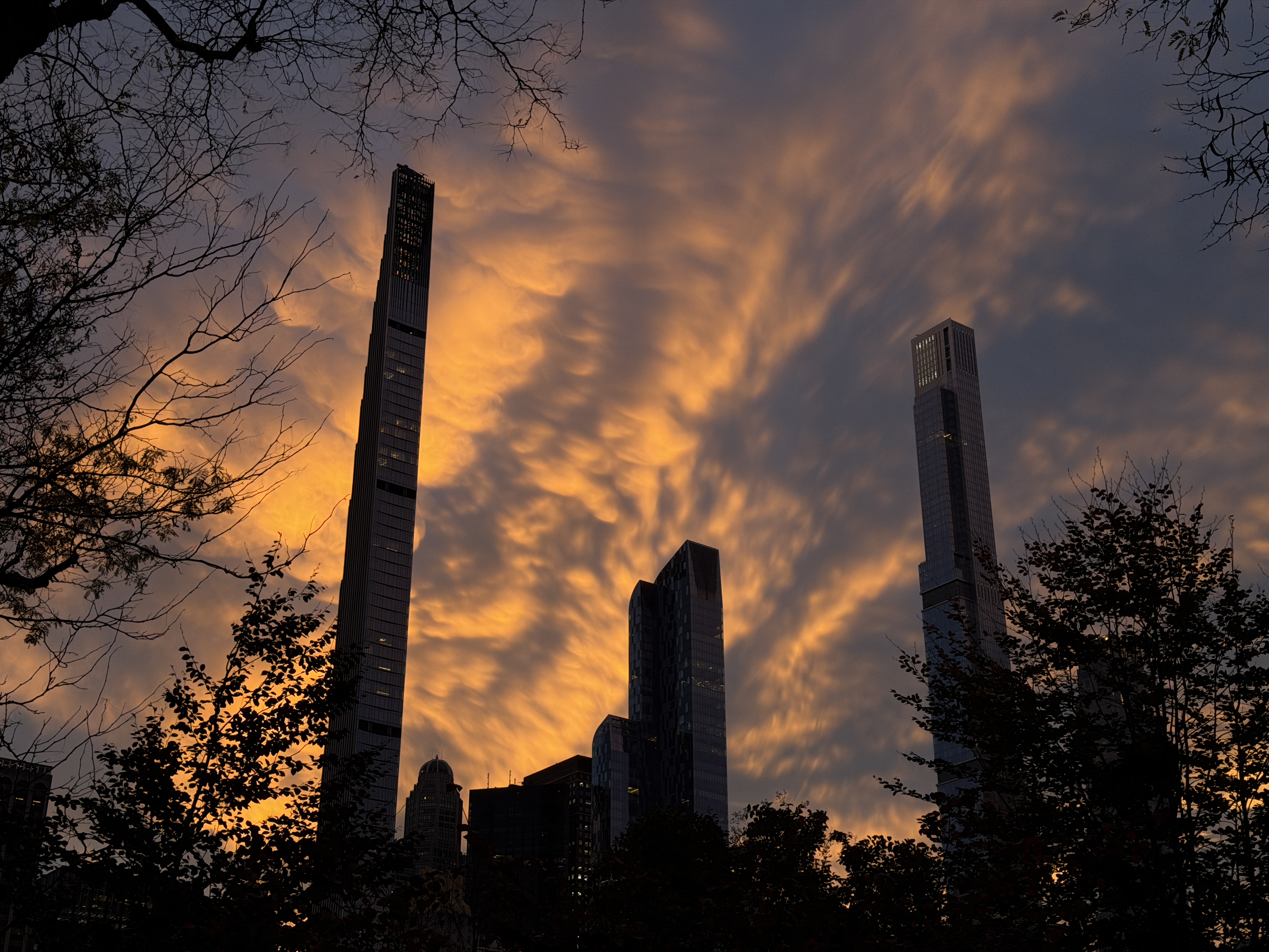 Podzimní a zimní New York pohledem iPhone 17 Pro