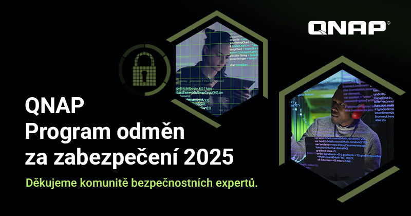 QNAP informuje o pokroku svého programu odměn za rok 2025, který posiluje bezpečnost produktů a podporuje společnou obranu
