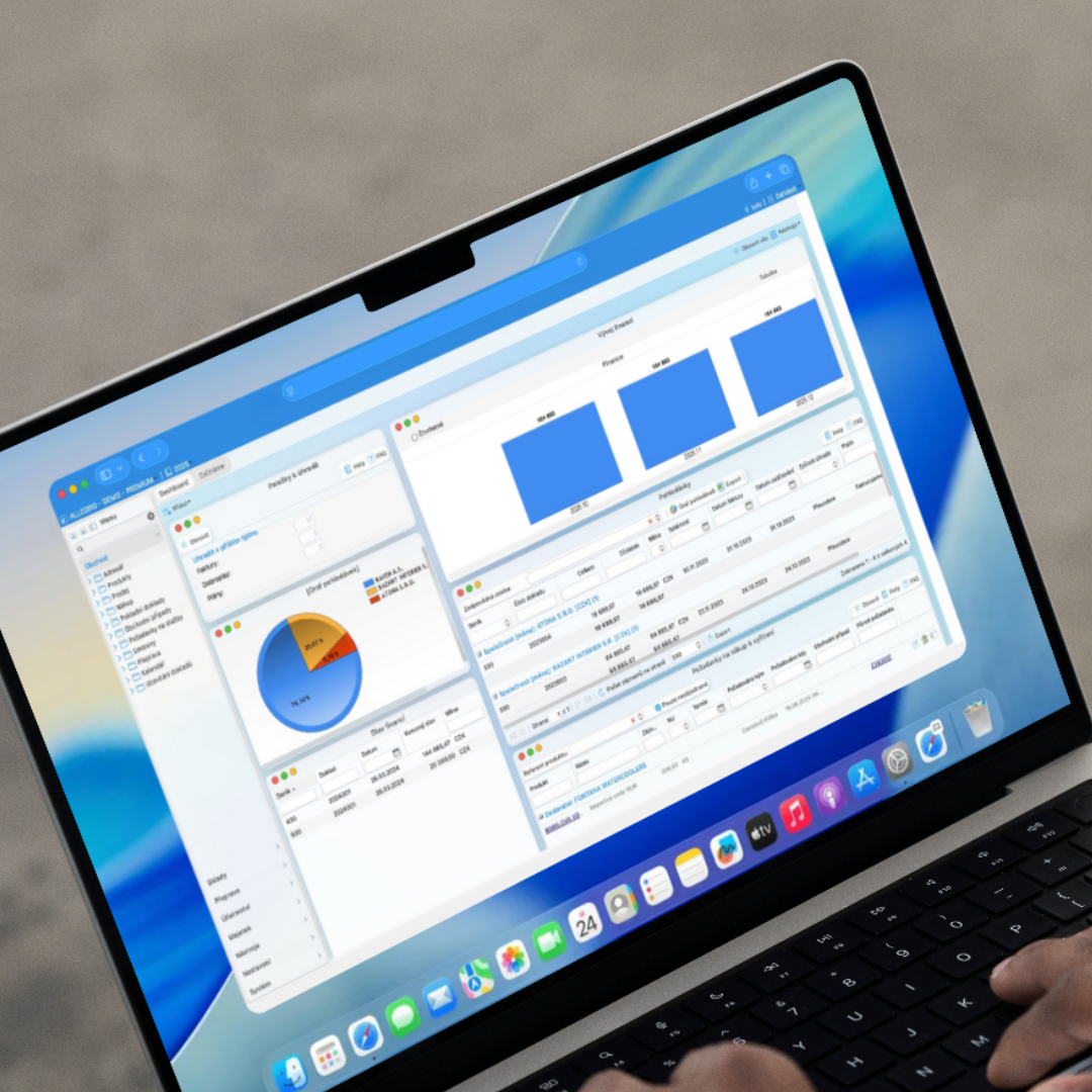 Rok 2025 v Allegro-software: Zdokonalený firemní systém, který si rozumí s macOS i Windows