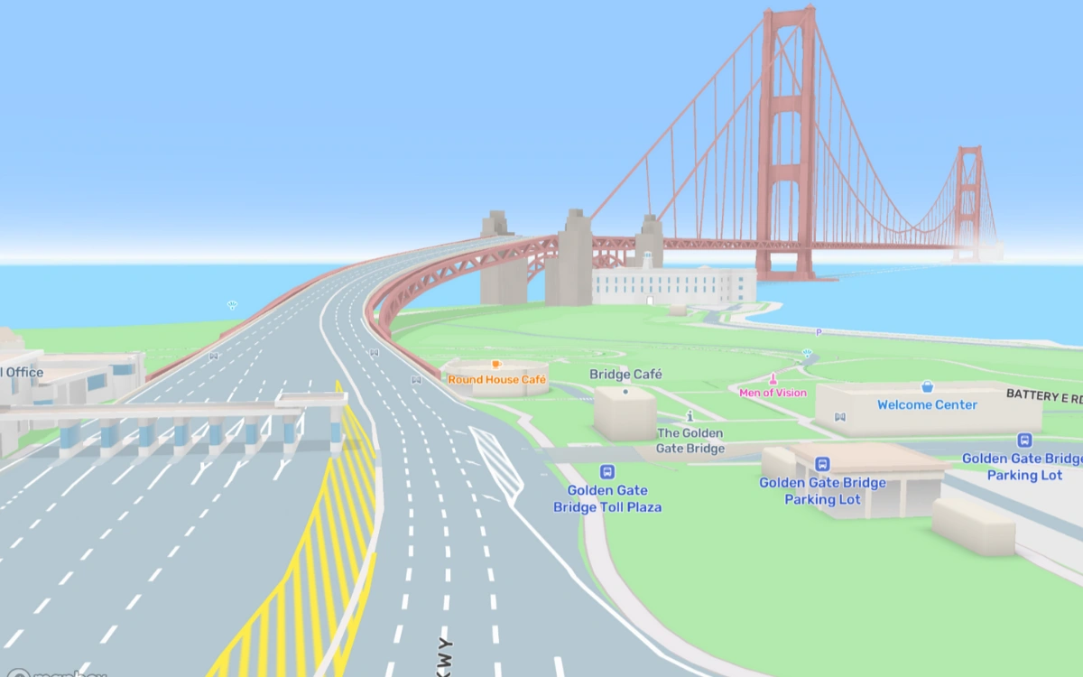 Mapbox 3D Lanes