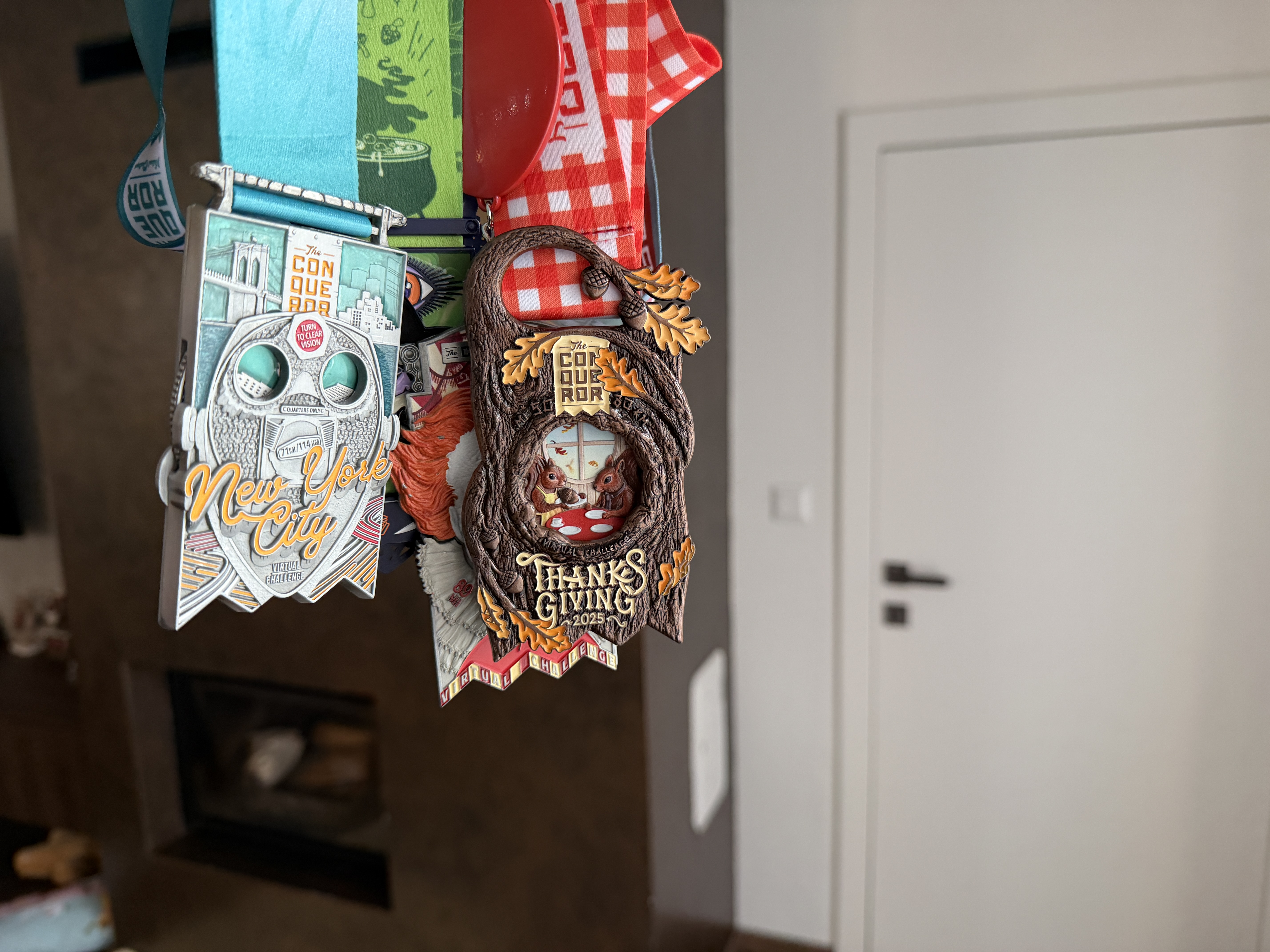 The Conqueror Challanges: získejte skutečné medaile za to, kolik toho ujdete!