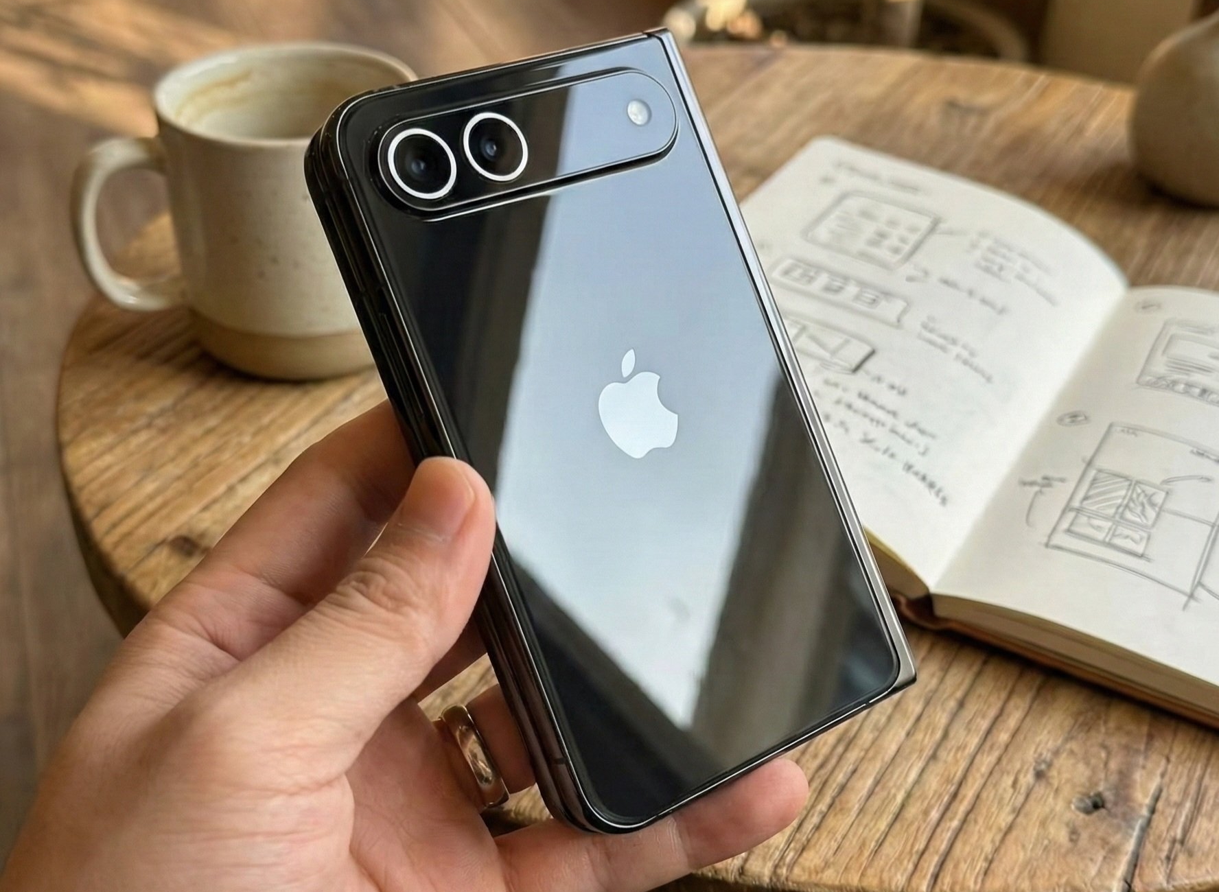 iPhone fold cover