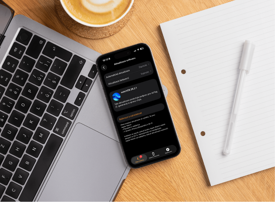 Vyšel watchOS 26.2.1! Přináší podporu pro AirTag 2 a nejen to