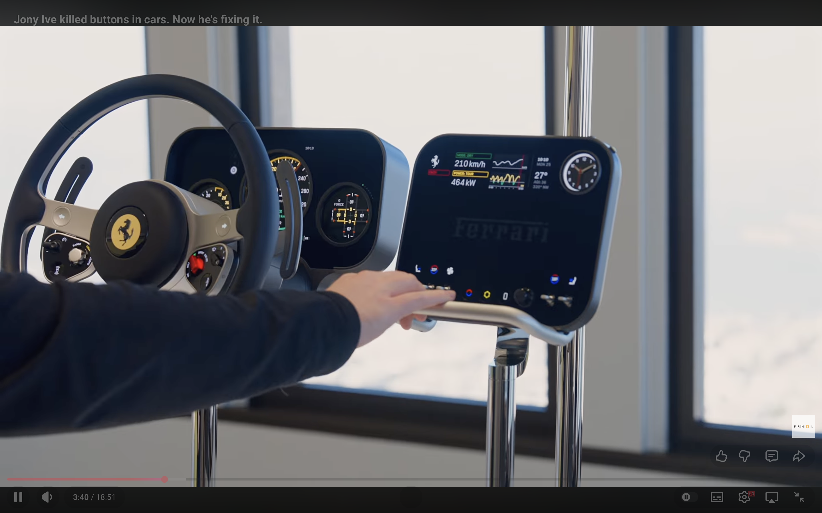 Jony Ive navrhl Ferrari: Legendární designér Applu poprvé ukázal, jak bude vypadat budoucnost elektromobilů