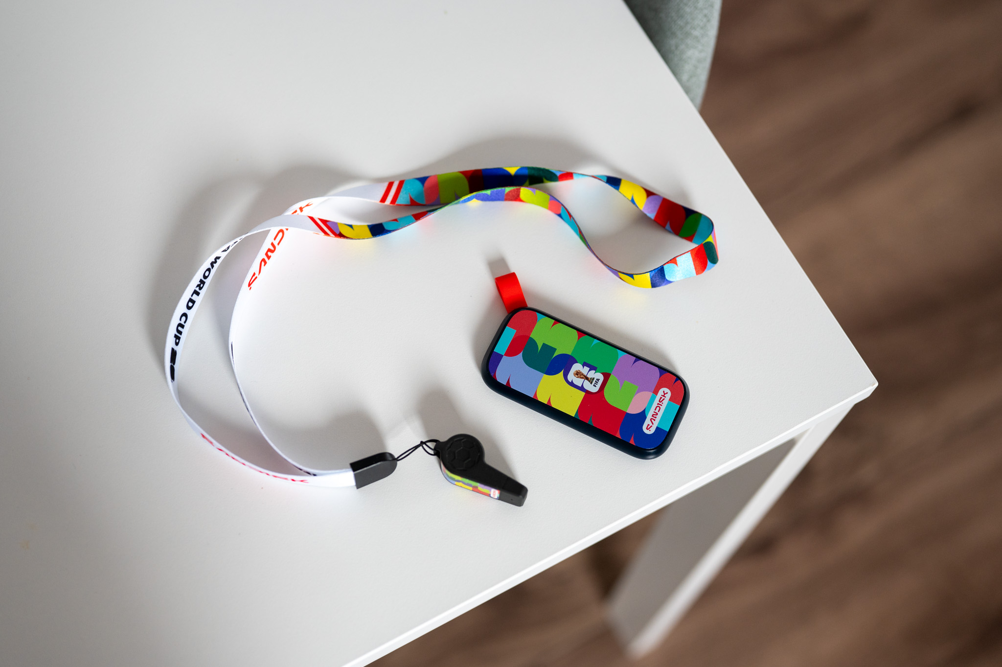 Vyzkoušeli jsme FIFA World Cup edici SanDisk Portable SSD a USB-C: Skvělý parťák každého fanouška fotbalu