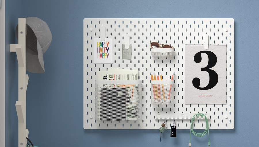 Doplňky pro ikonickou nástěnku IKEA SKÅDIS si můžete nyní vytisknout na 3D tiskárně