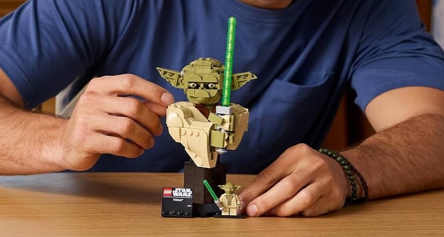 LEGO míří do Star Wars: Nové busty Yody a Darth Vadera cílí na dospělé fanoušky i sběratele