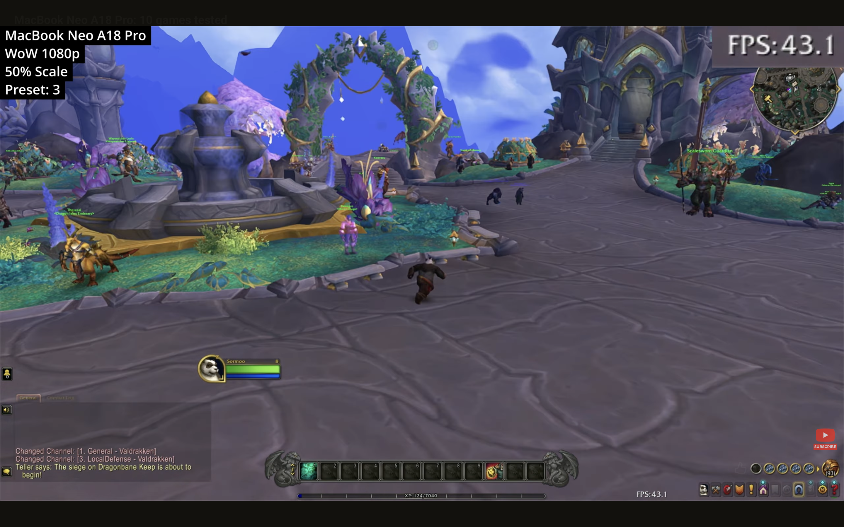 Jde na MacBooku Neo hrát AAA hry? Tento test potvrzuje, že ano!