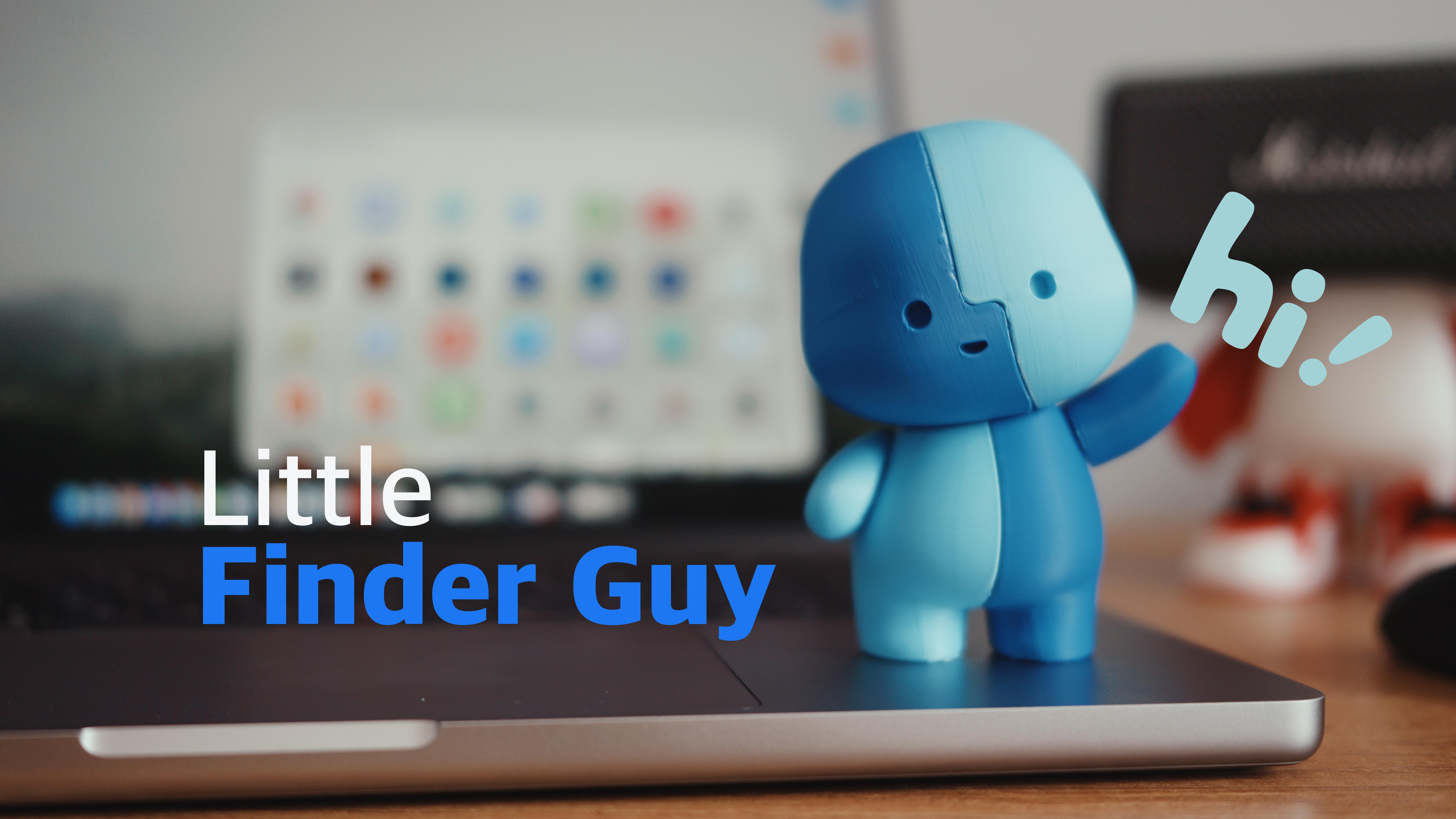 Apple nevědomky vytvořil novou hvězdu internetu, seznamte se s Lil Finder Guy