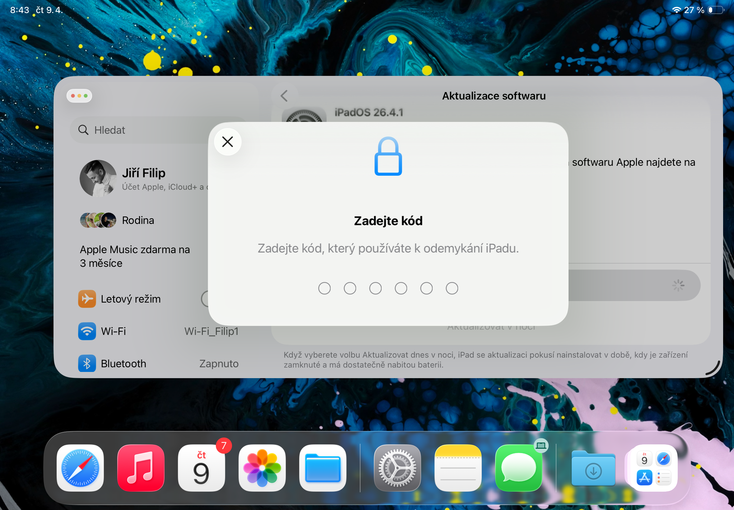 iPadOS 26.4 trápí chyba, kvůli které dost možná jen tak neaktualizujete na novější OS