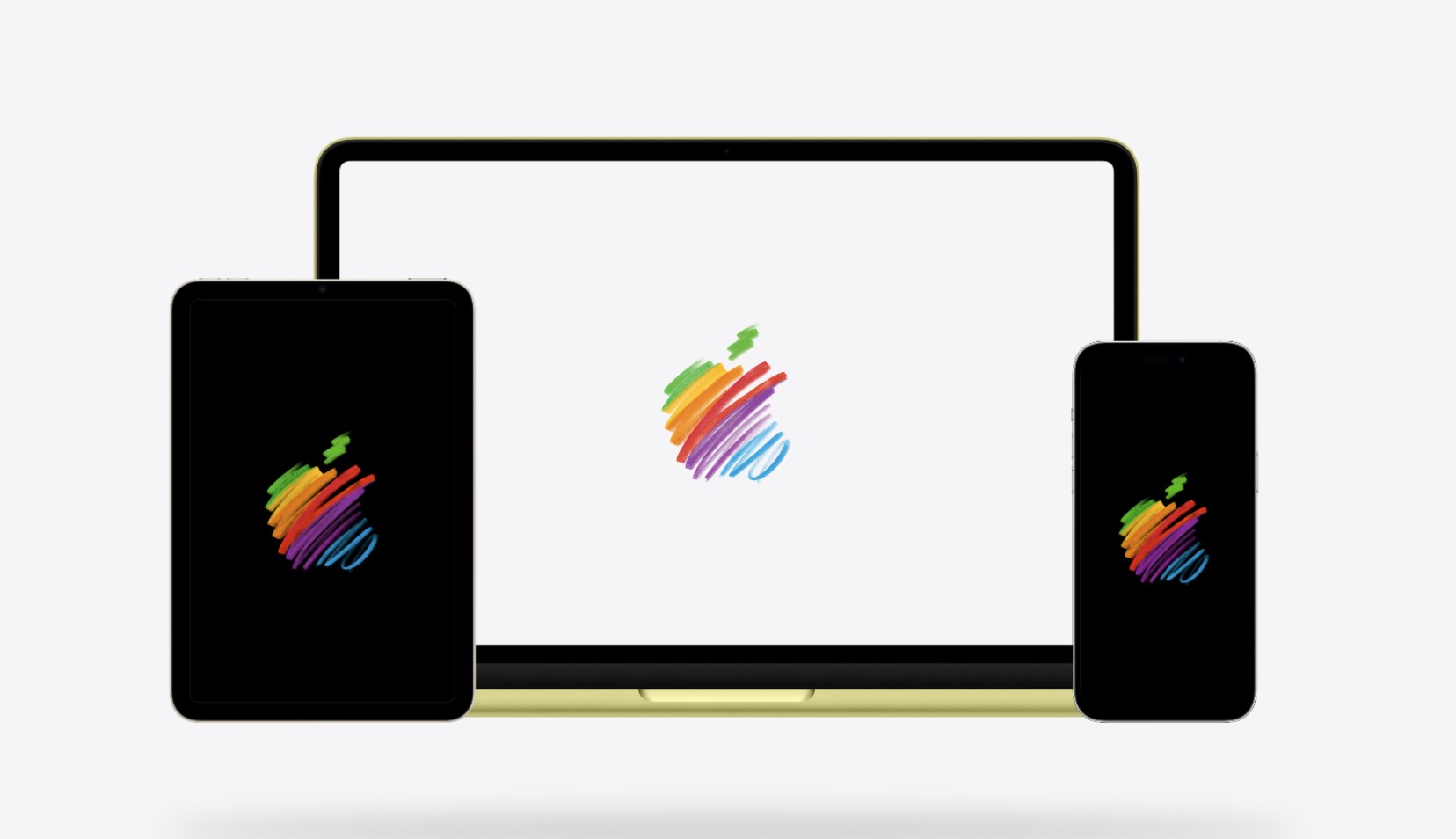 Stáhněte si parádní tapety k 50. výročí Applu na váš iPhone, iPad či Mac