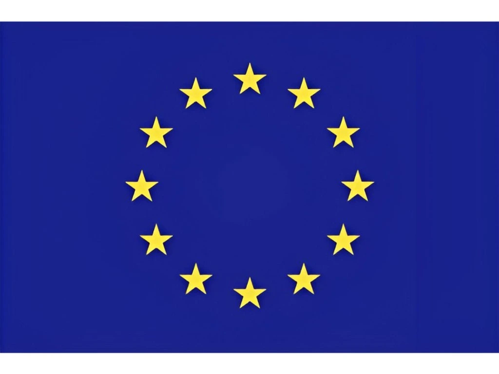 vlajka EU s logem EU