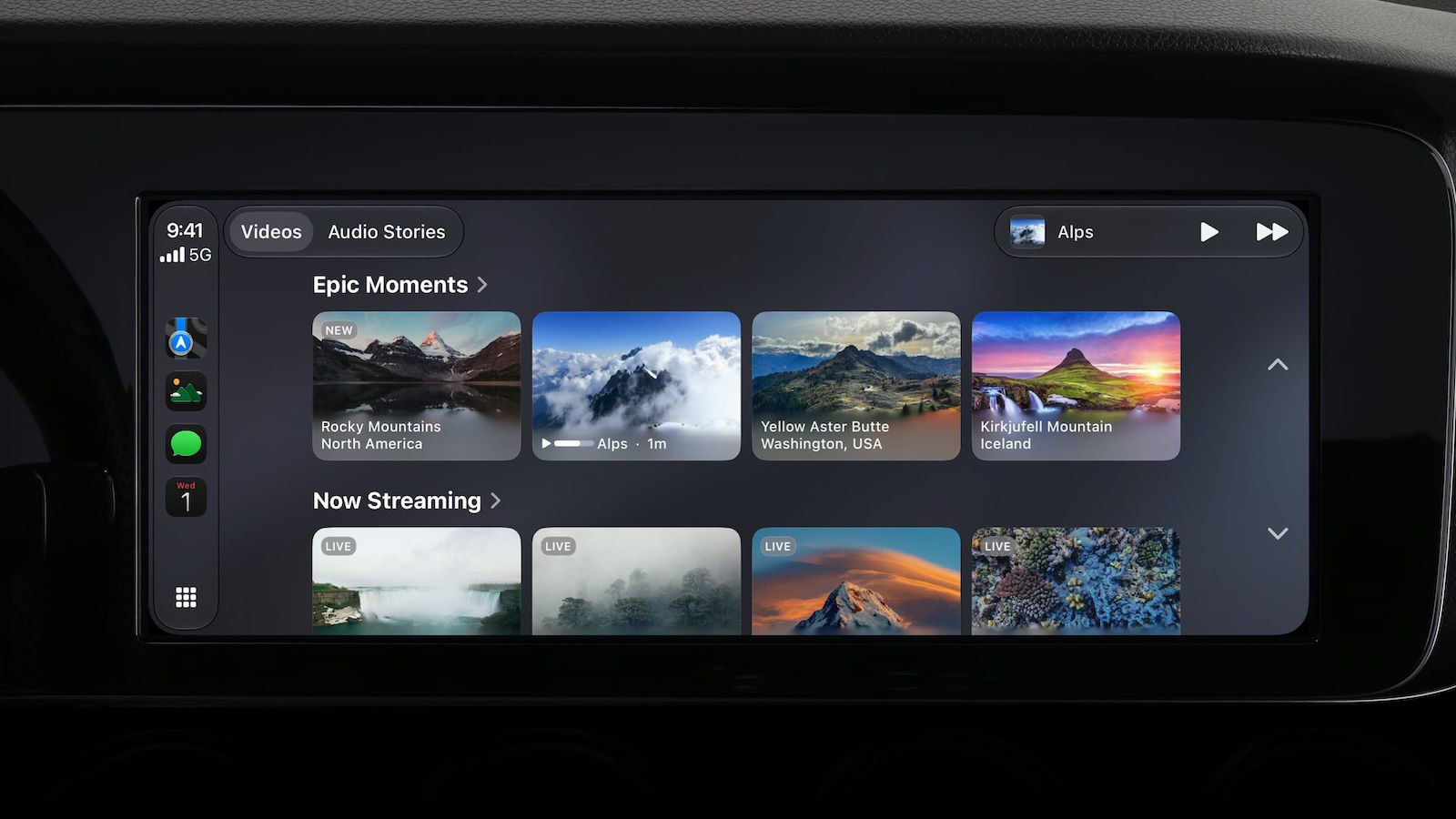 CarPlay iOS 27 Video Apps