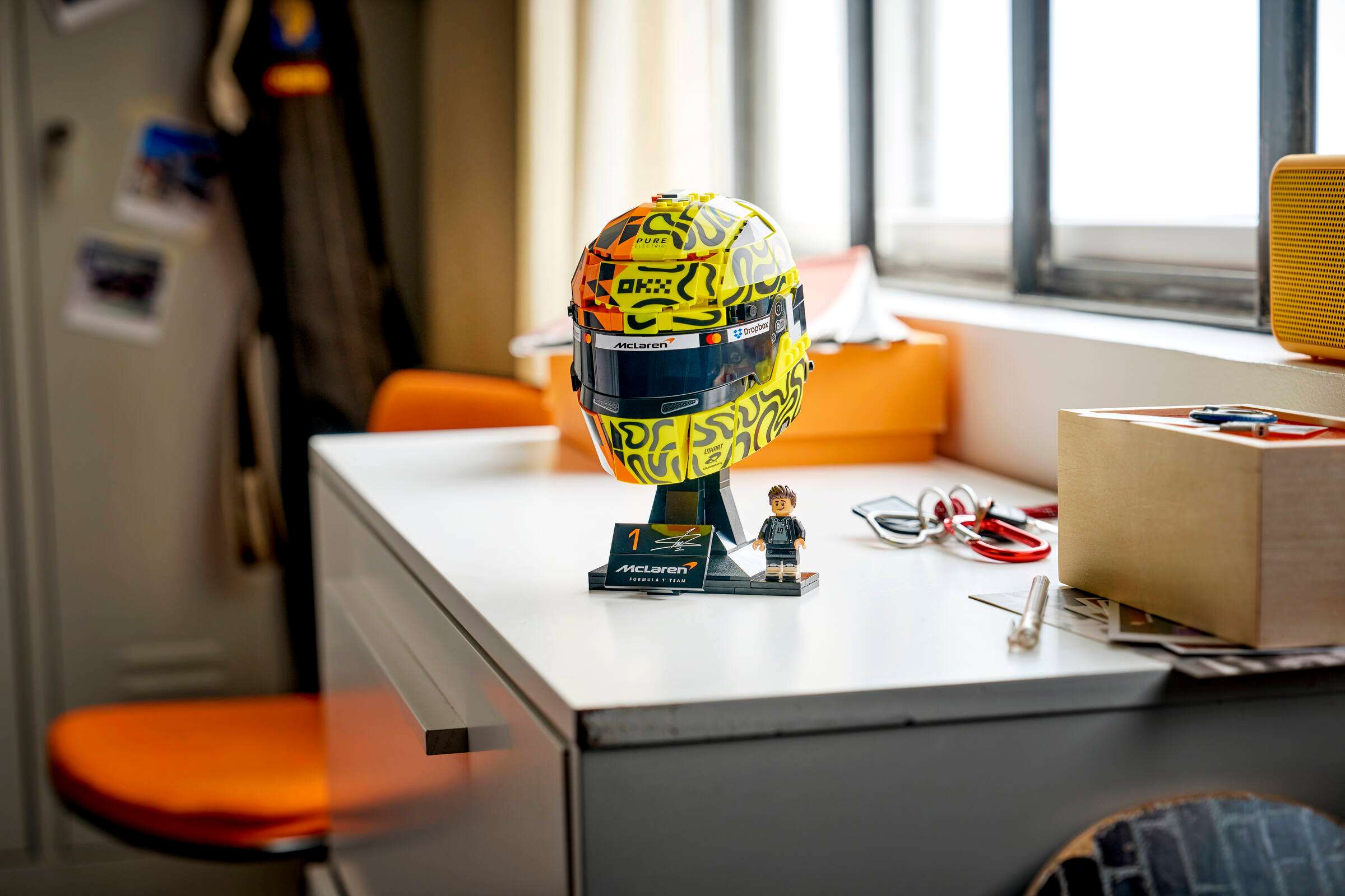 Lando Norris lego helm 8